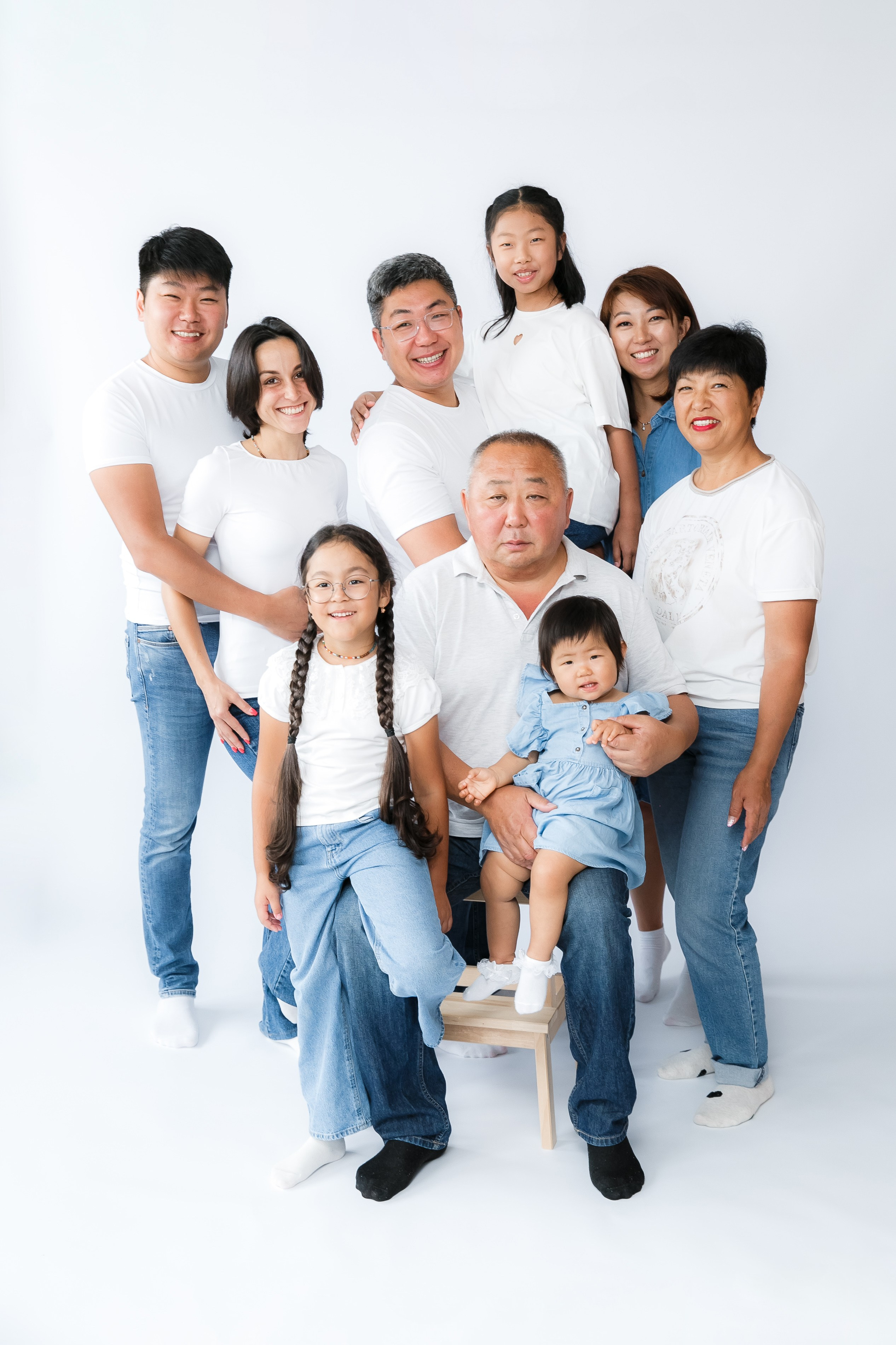 가족 семья. «Инбок» Фото студия