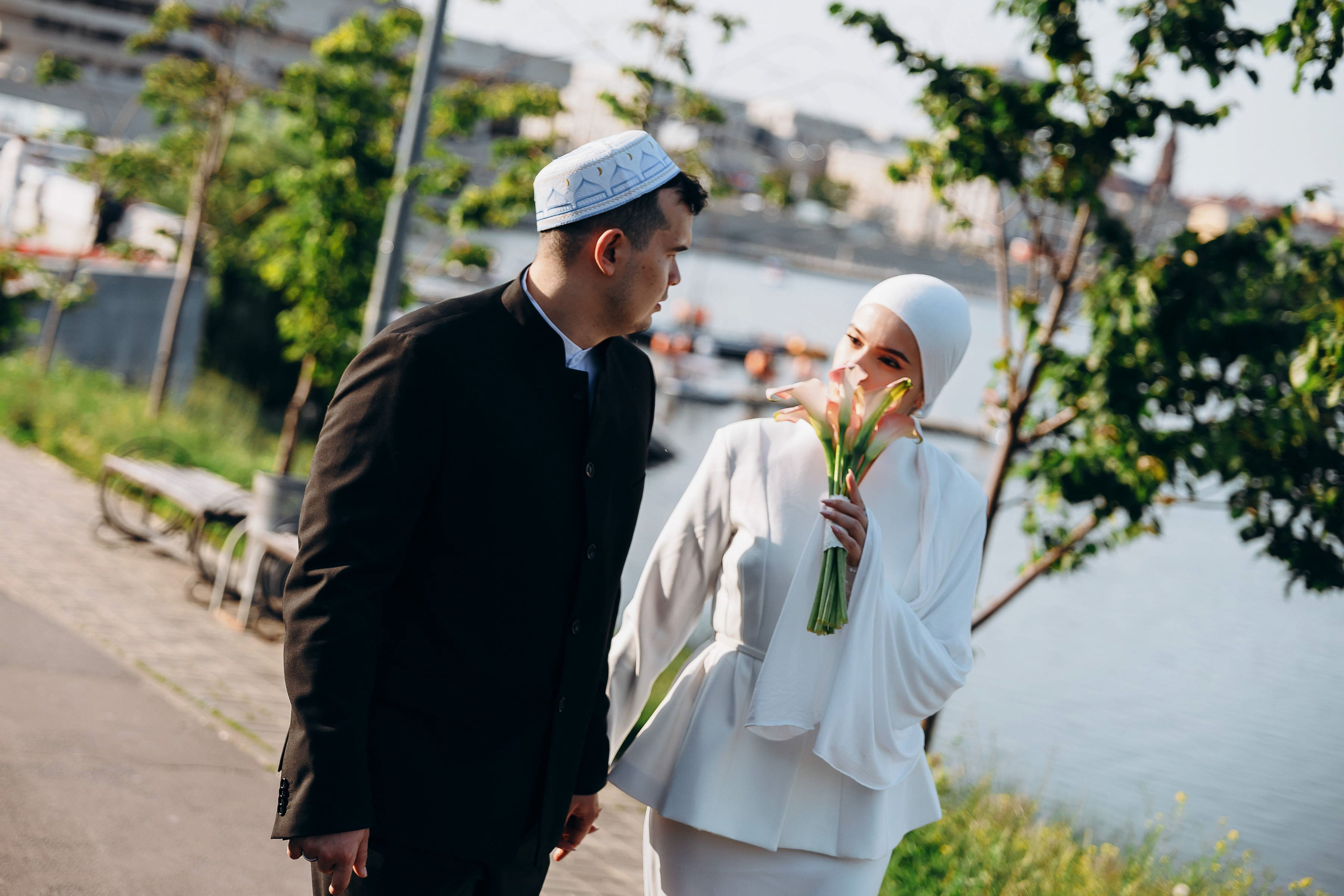 Руслан и Эльмира. Мечеть Марджани. Свадебный фотограф Казань|Москва Ranas4you