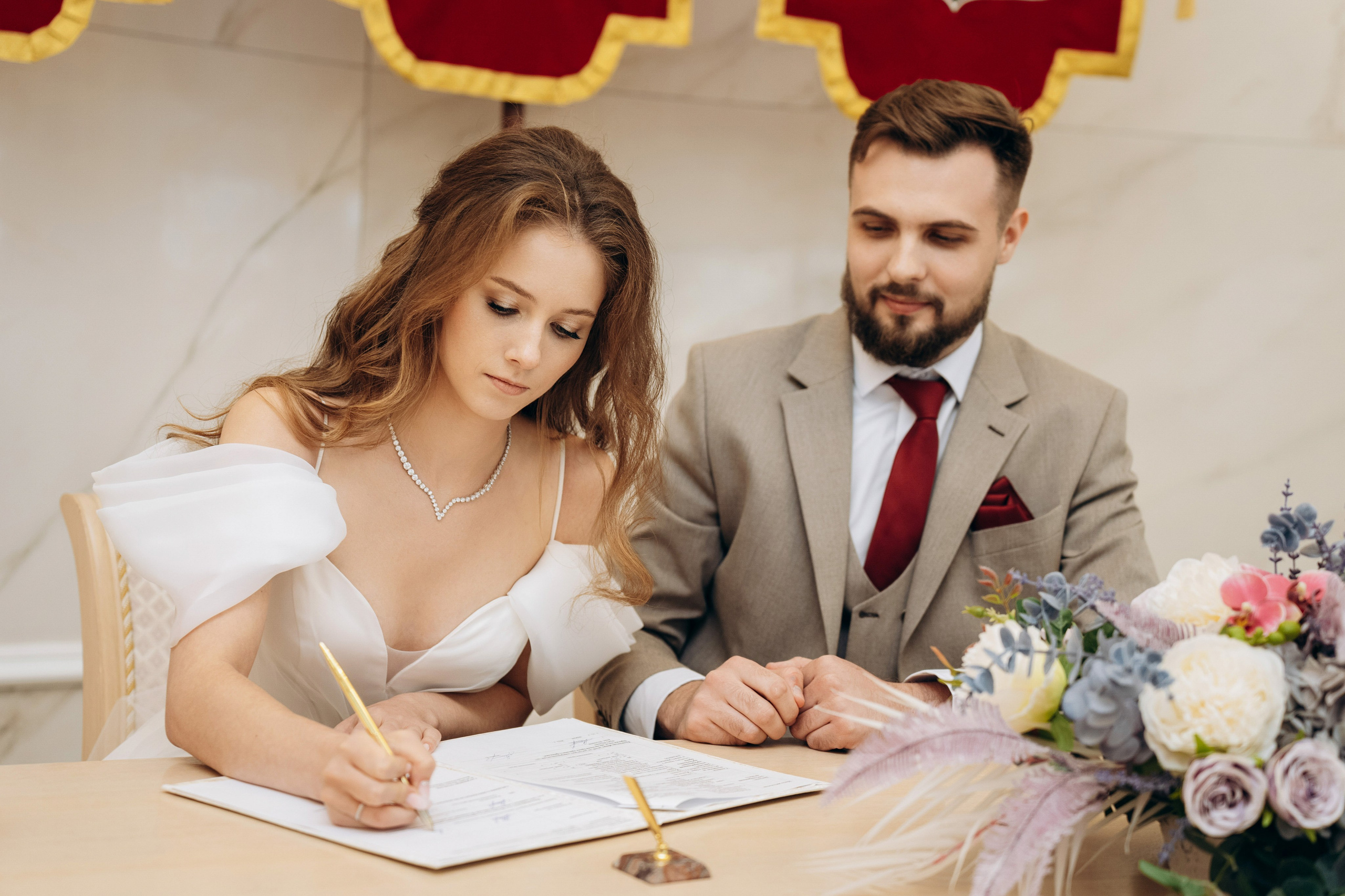 Фотограф на роспись в ЗАГСе Казань, Фотосессия регистрации в Чаше