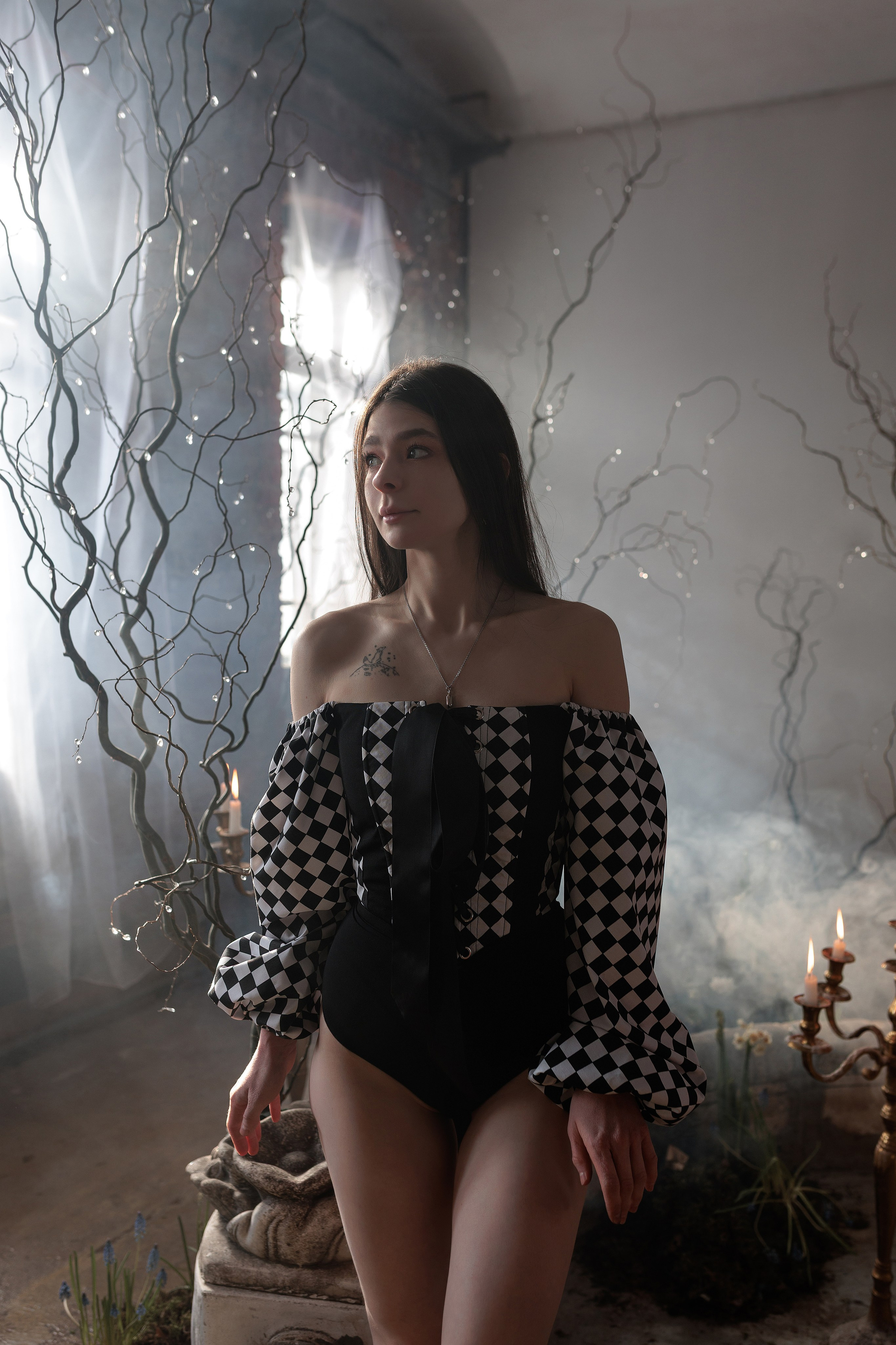 Корсет 'Dark Circus'. Лиза Бродская — фотограф в Москве