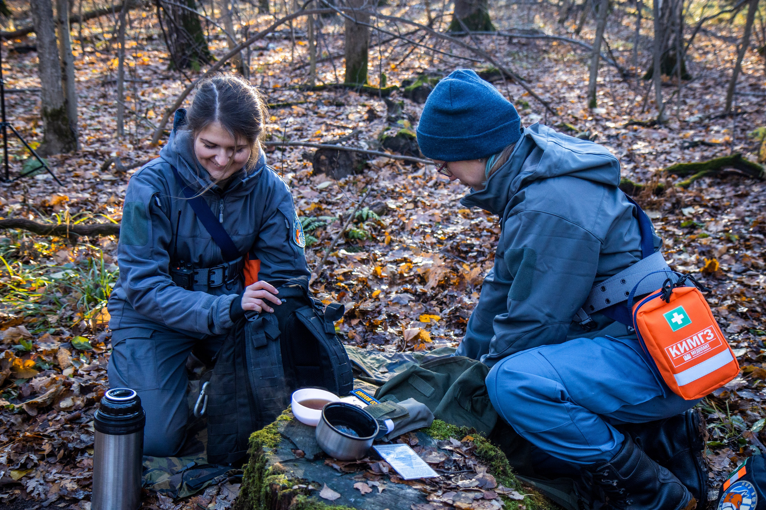 Учения по ориентации в лесу. Фотограф Давыдова Дарья | Xsae_ph