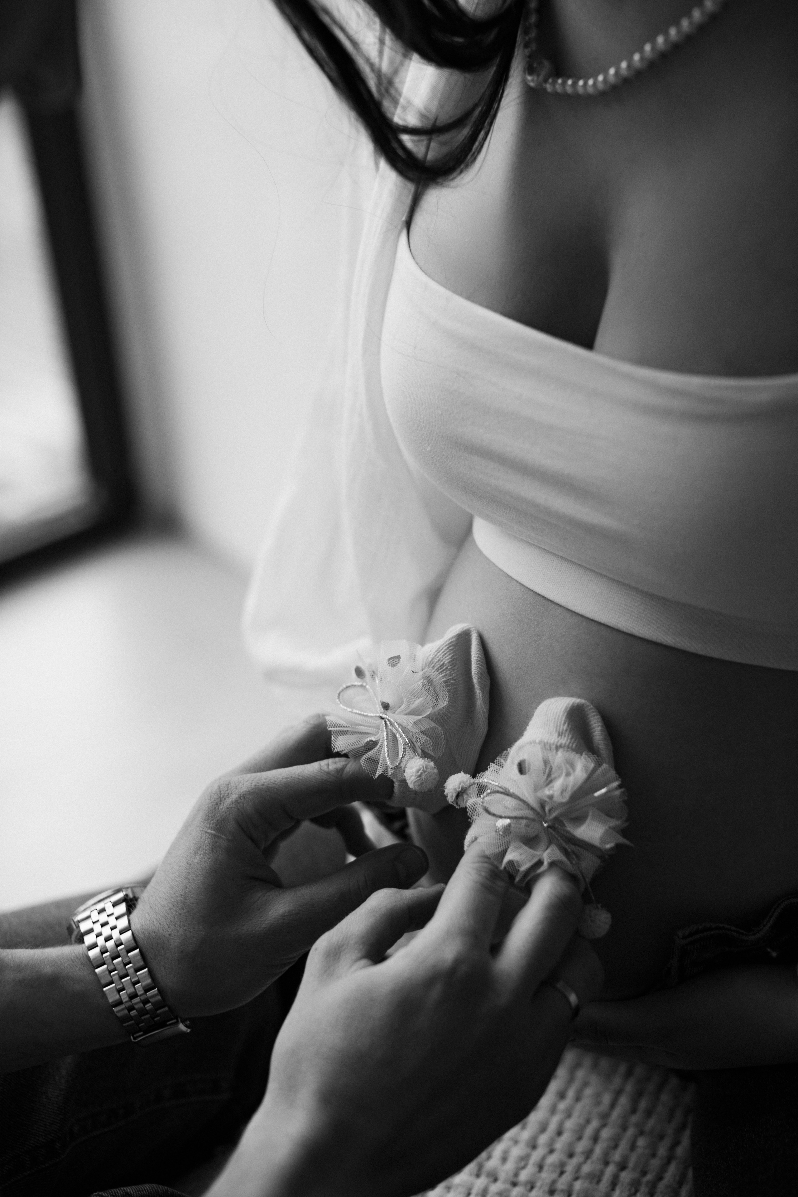 Анастасия. Уютная фотосессия беременности. Фотограф в Москве Ольга Сатони