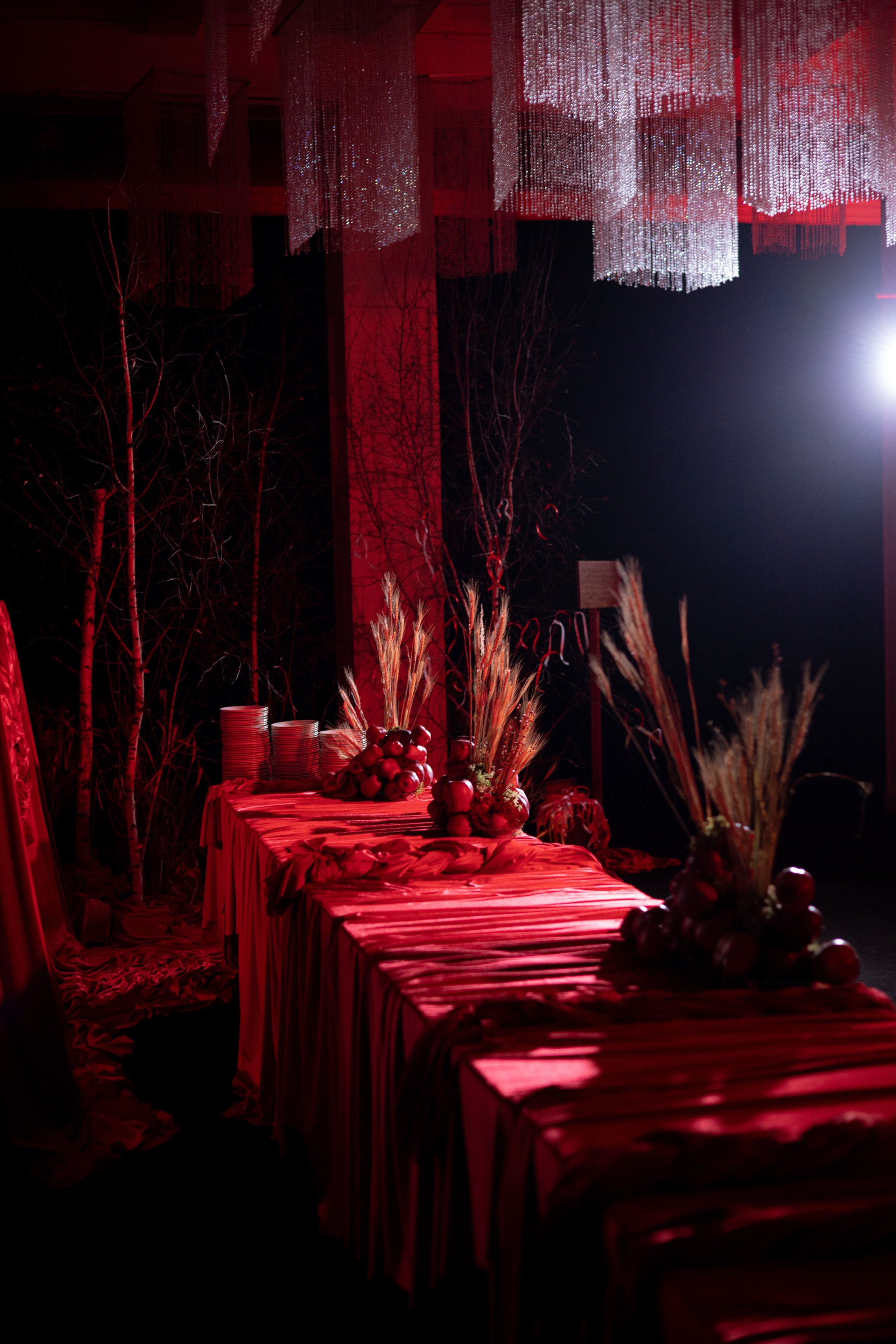 Новогодний корпоратив в фольклорном стиле. Особняк Лемана. Оформление свадеб, декор свадеб Вера Маркова, Москва