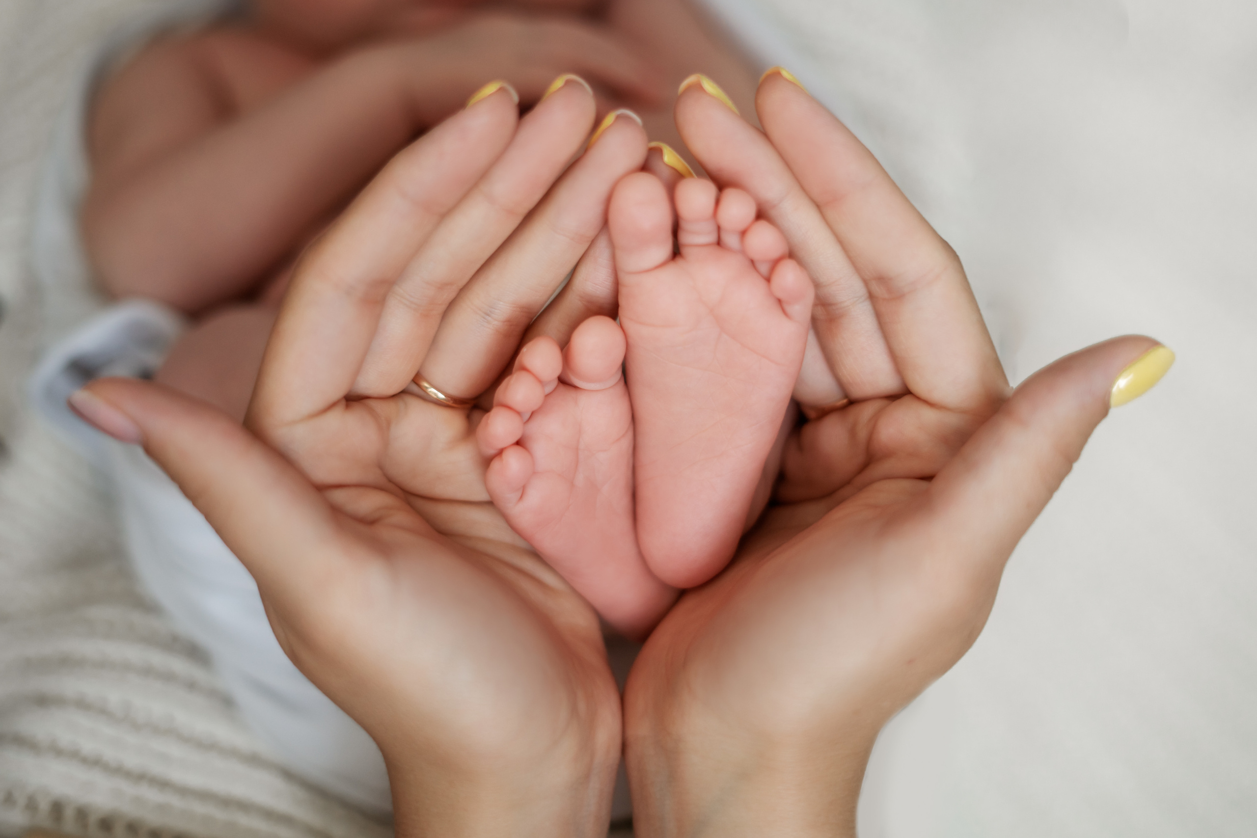 Адель. Съемка новорожденных Тобольск. Мила Посвит Фотограф новорожденных в Тобольске