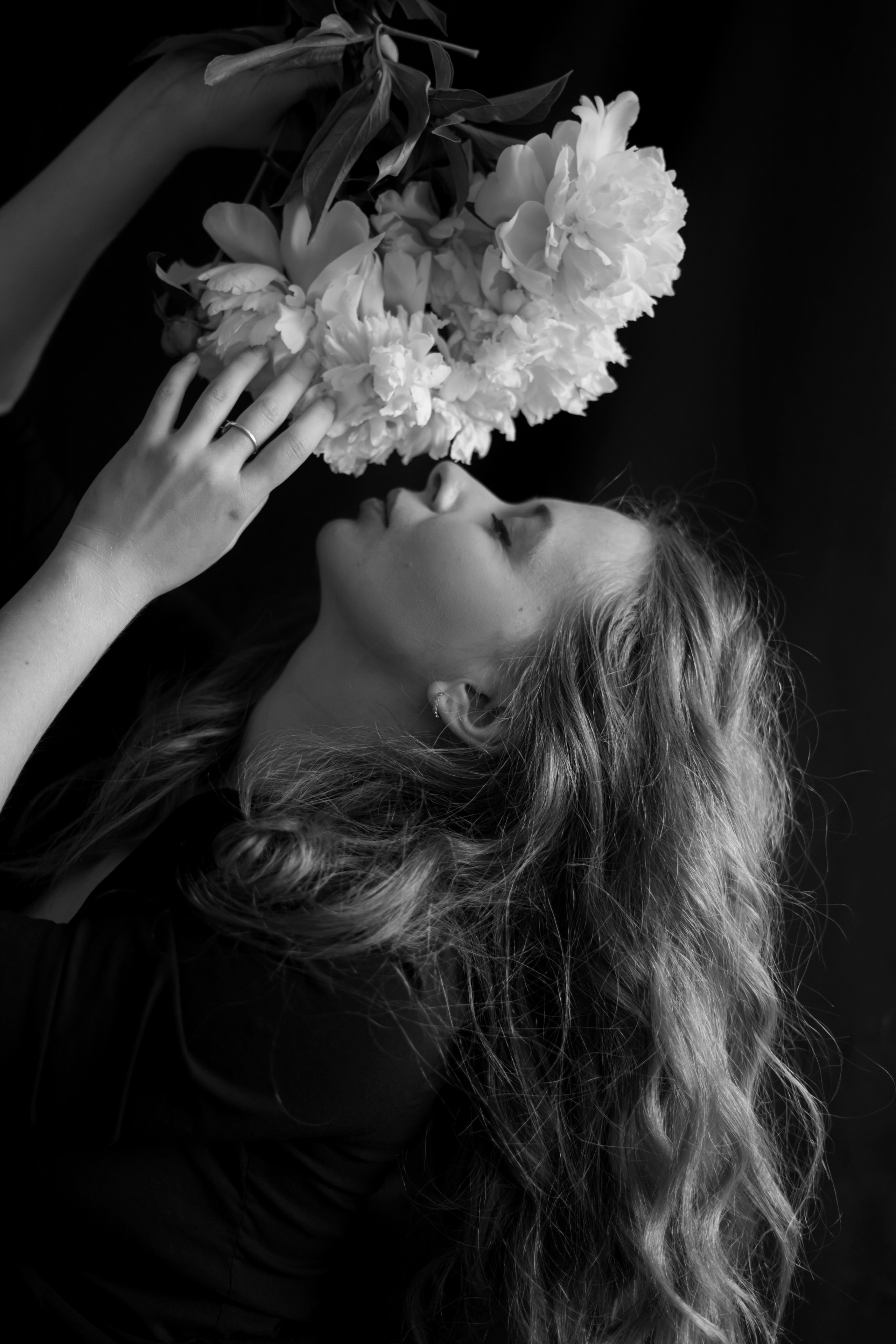 Художественная съемка в студии. Мила Посвит Фотограф новорожденных в Тобольске