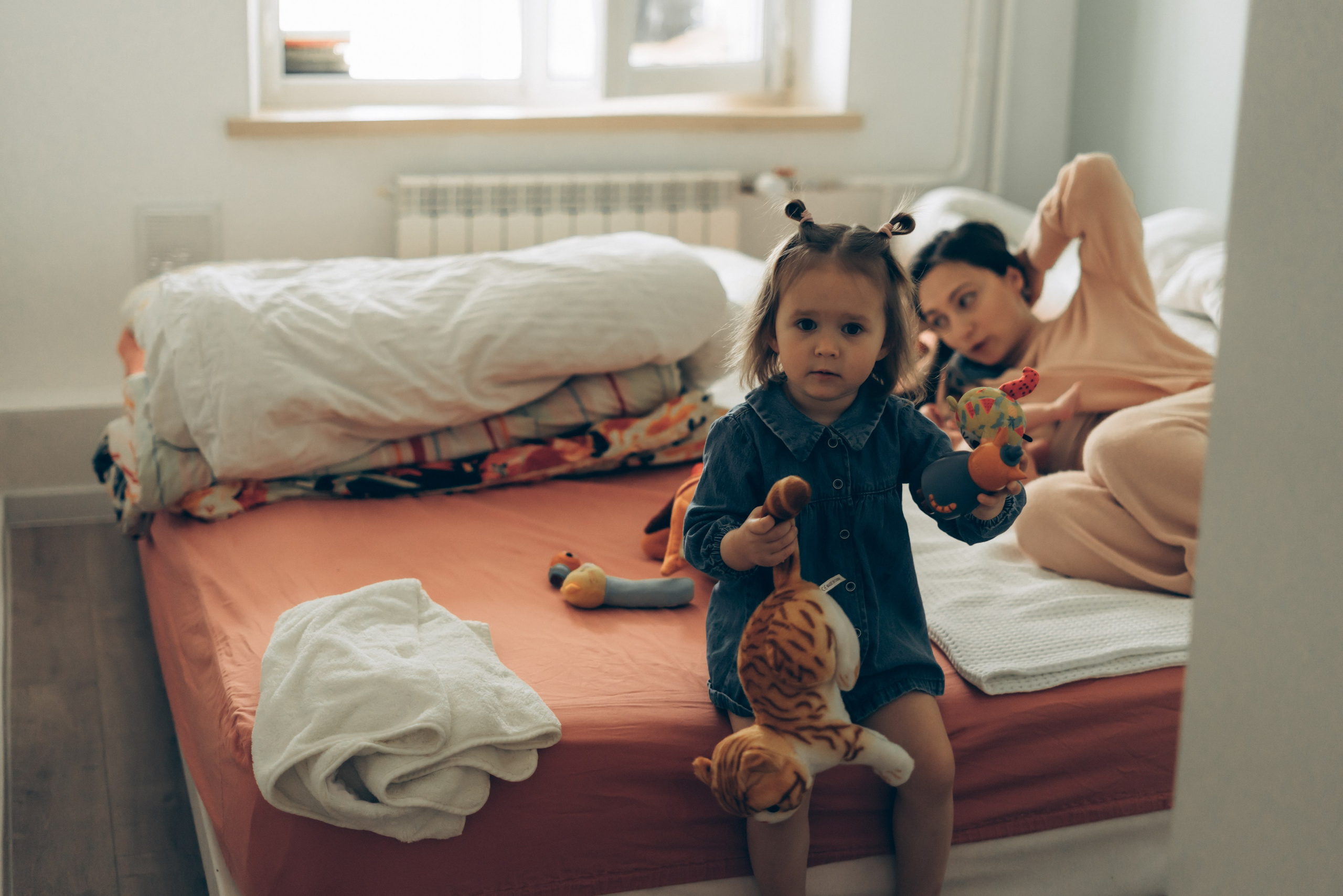 Воскресное утро семьи Алин. Семейный фотограф в Томске Зарина Азизбаева