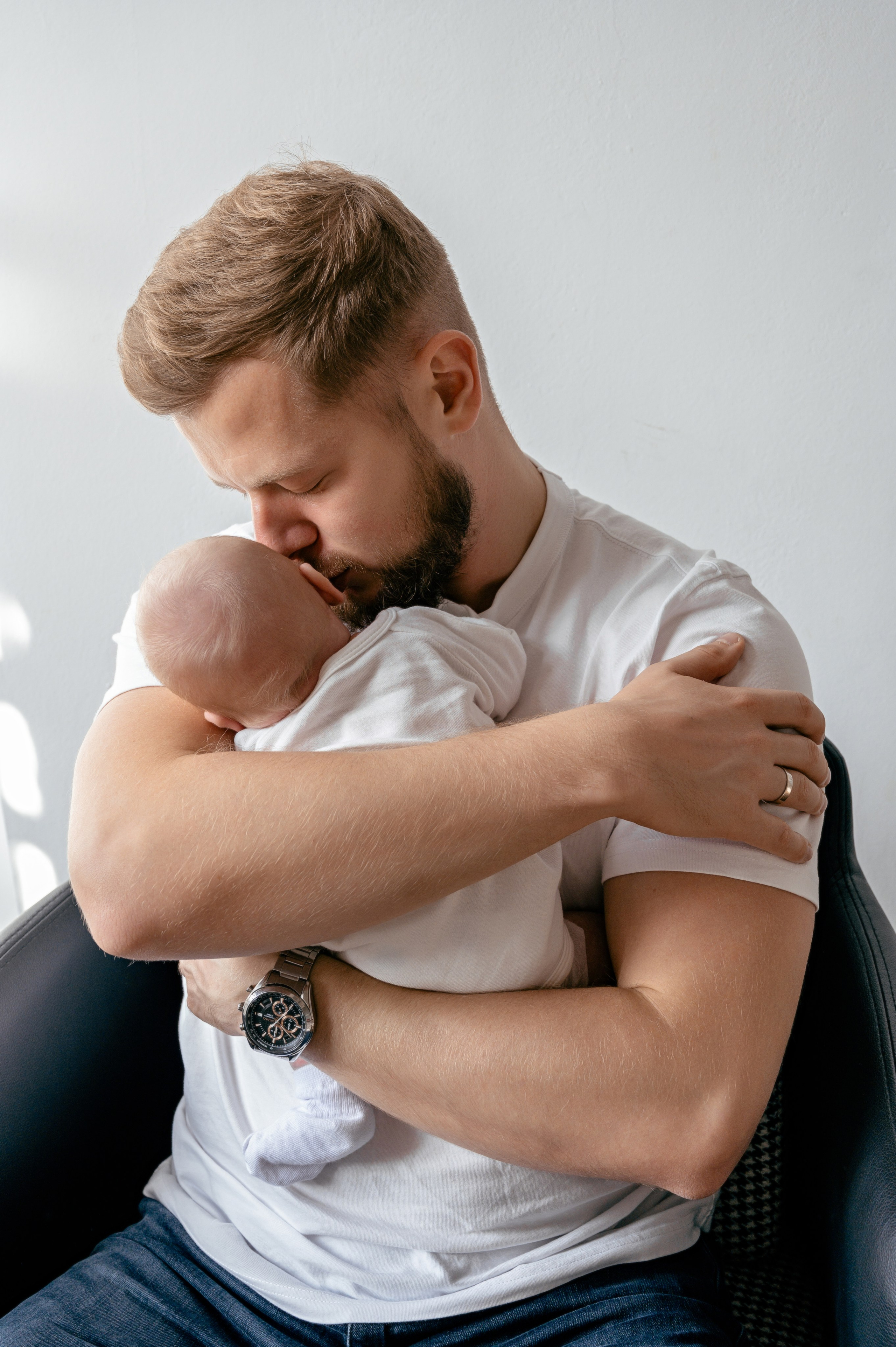 Ньюборн в студии. Фотограф новорожденных малышей в Санкт-Петербурге