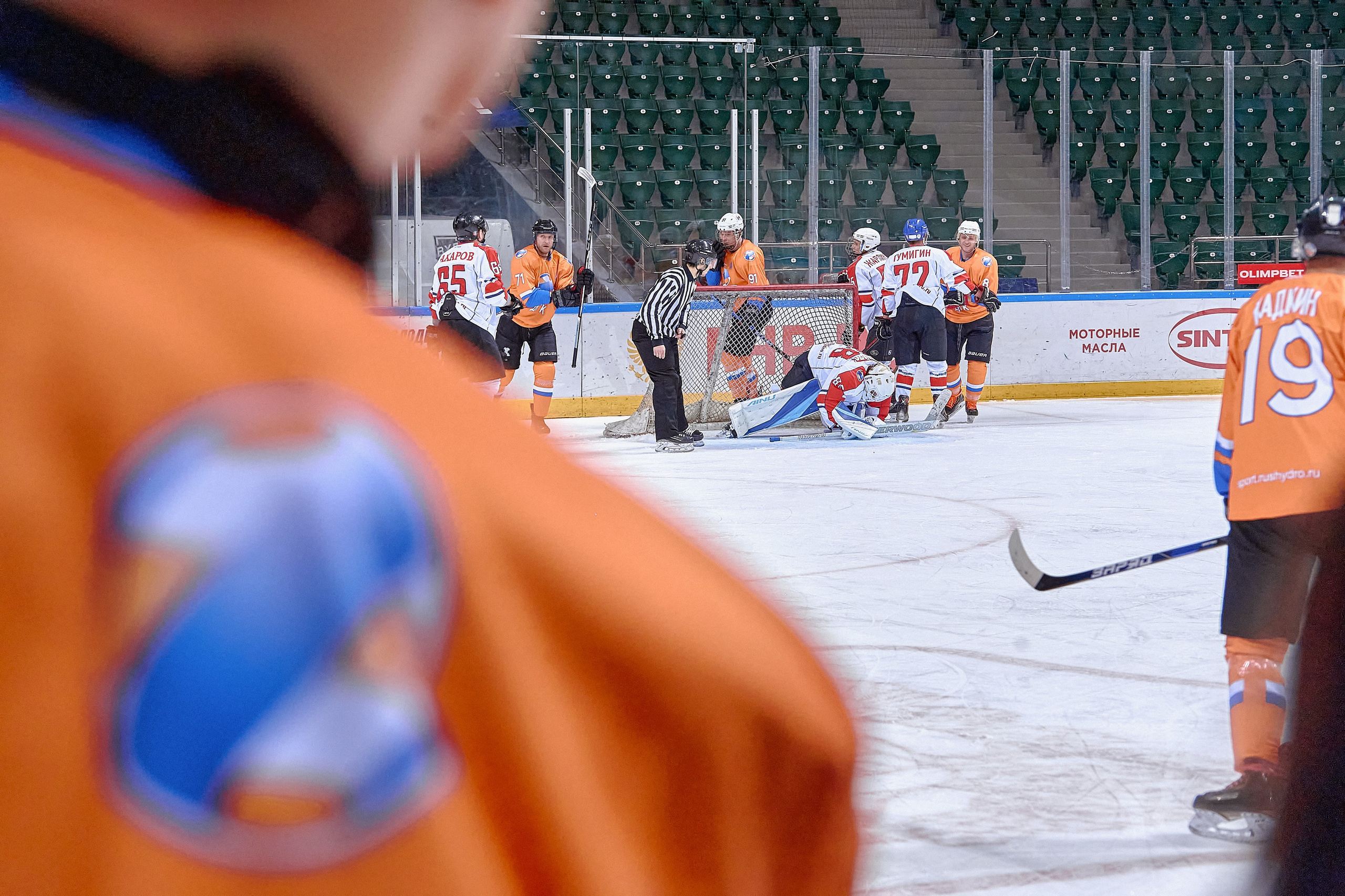 Платинум Арена — Хоккей — РусГидро. Фотограф Яковлев Роман — Красноярск