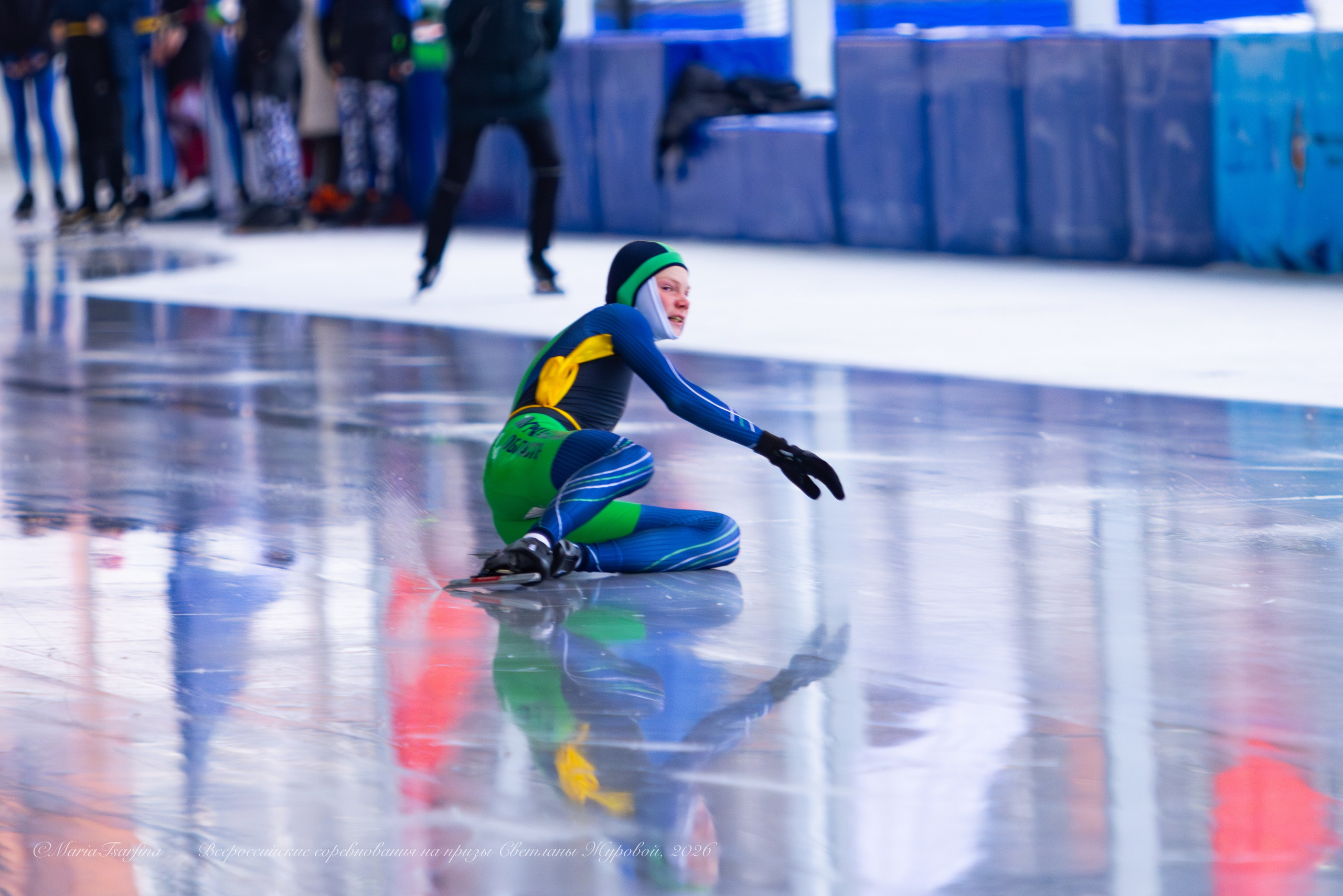 Конькобежный спорт. Спортивная съемка Мария Царфати