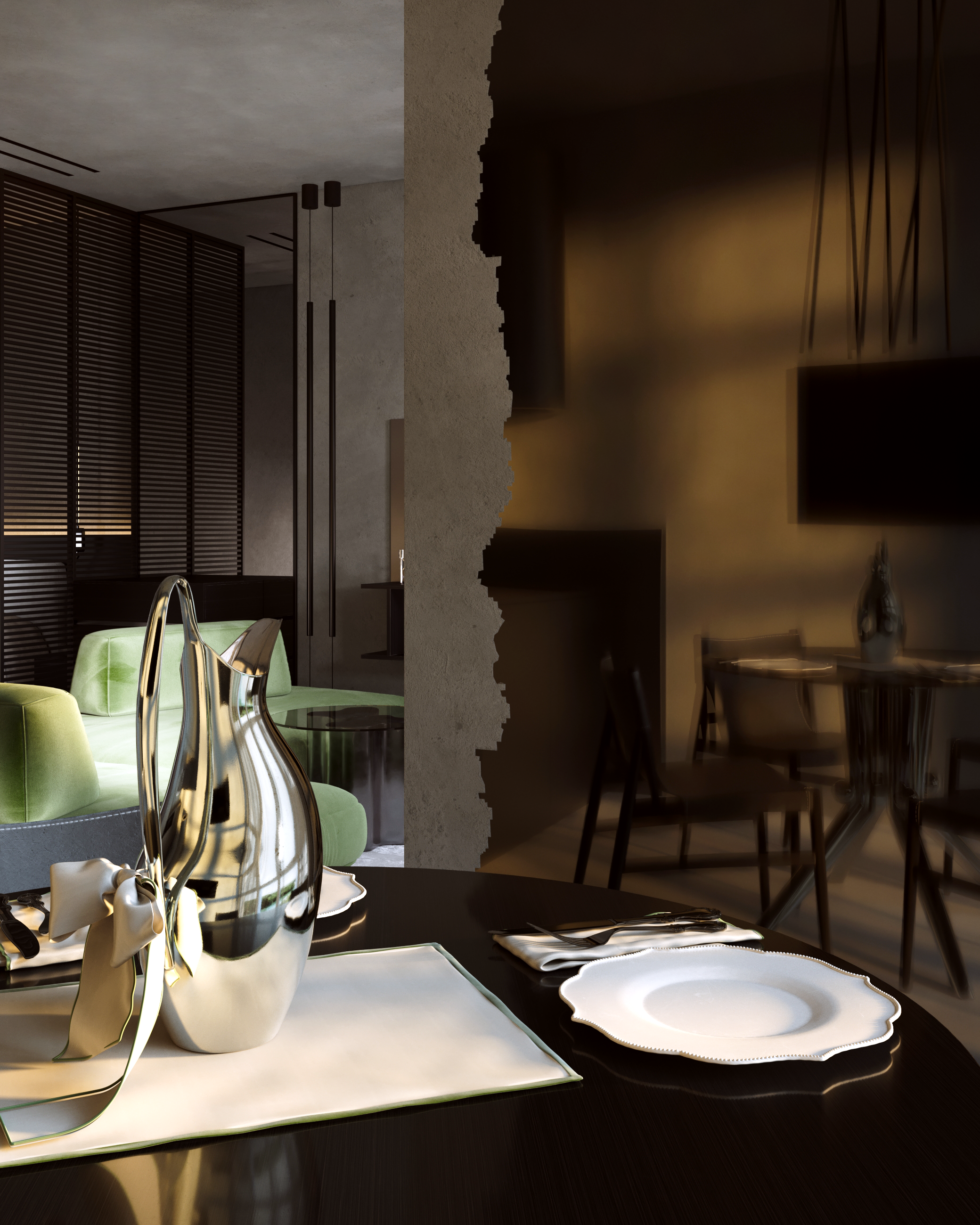 Apartment 2. Анастасия Березовская | Премиальная 3D-визуализация и нейрокреатив