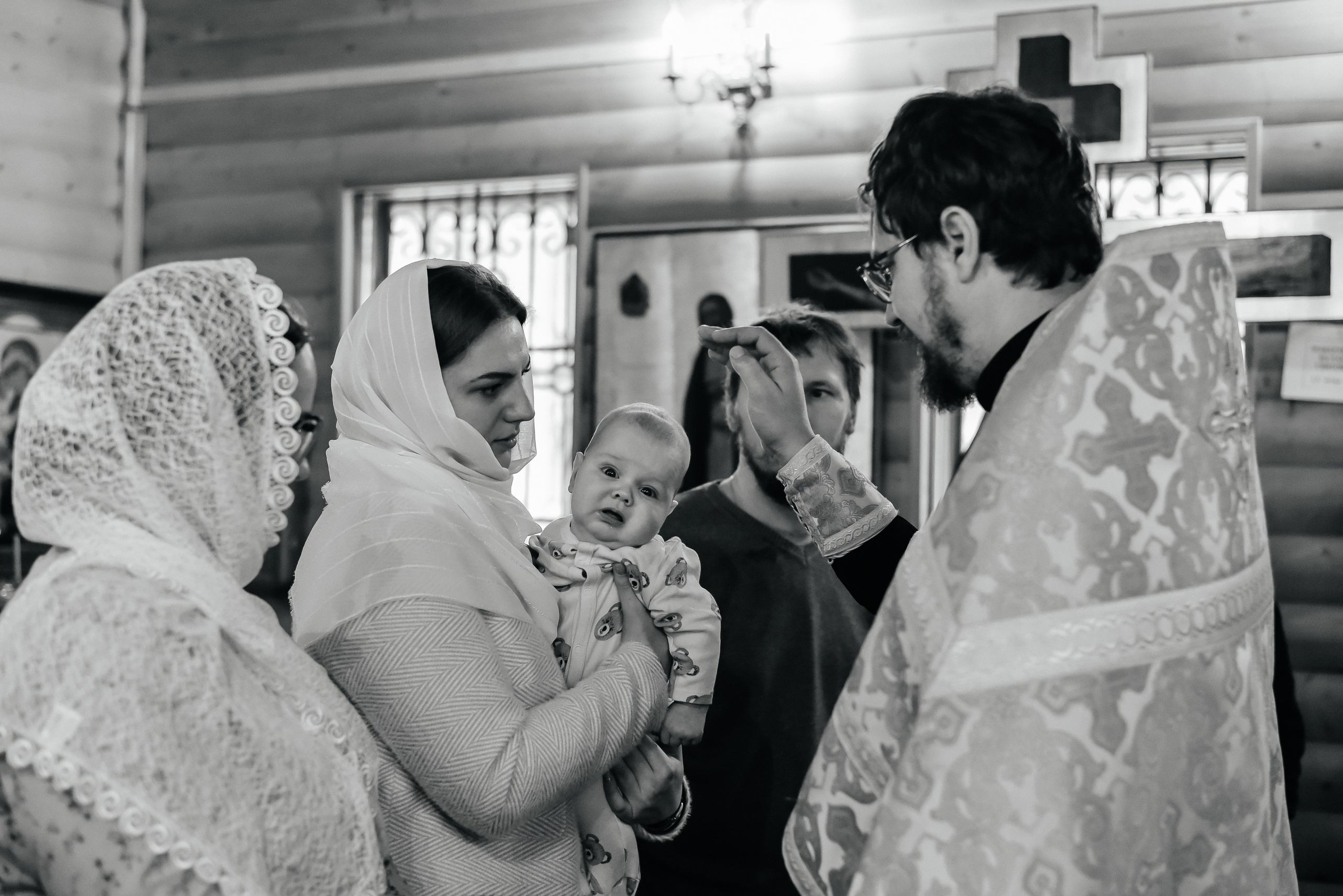 Крещение Сергия. Фотограф в Москве и Королёве Сутягина Мария