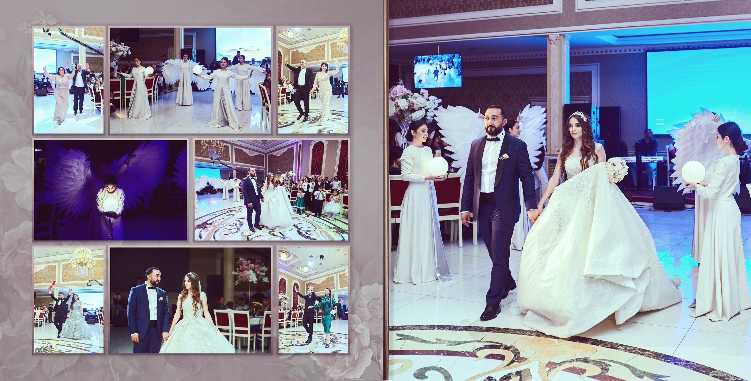 Свадебная фотокнига. Фотограф Кирсанова Наталия. Фотохудожник Наталия Кирсанова