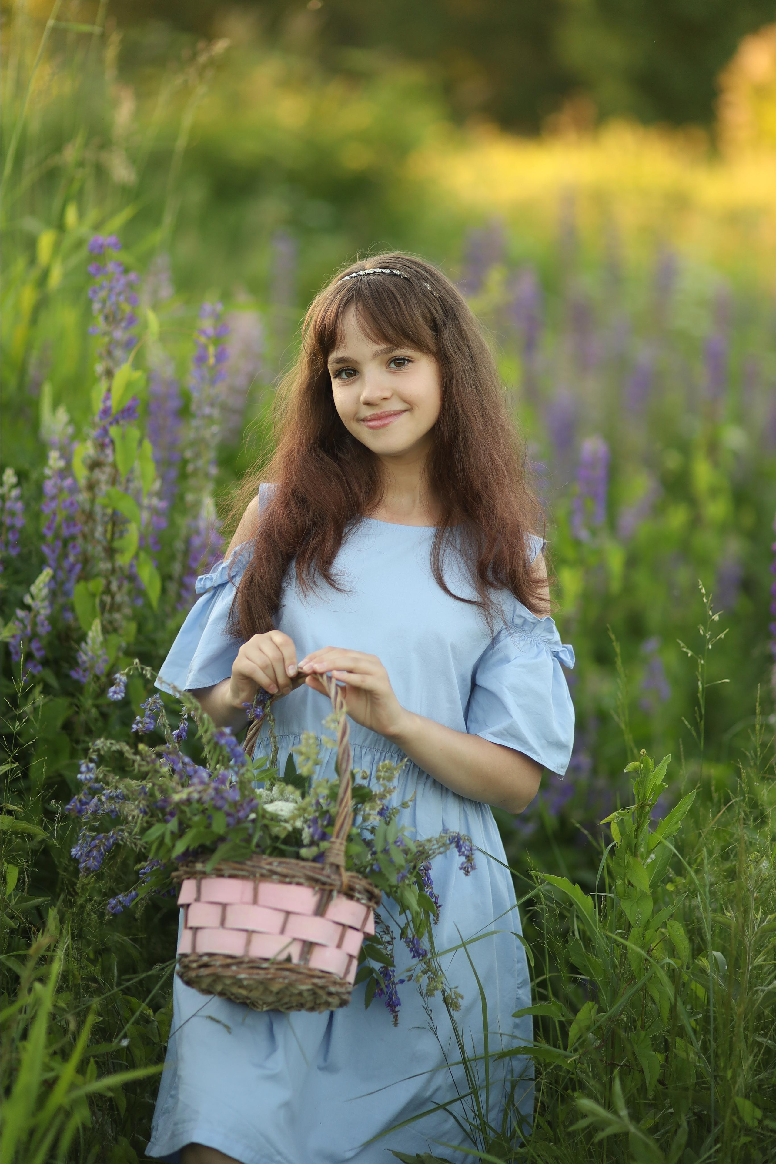 В цветах. Детский сказочный фотограф Ярославль