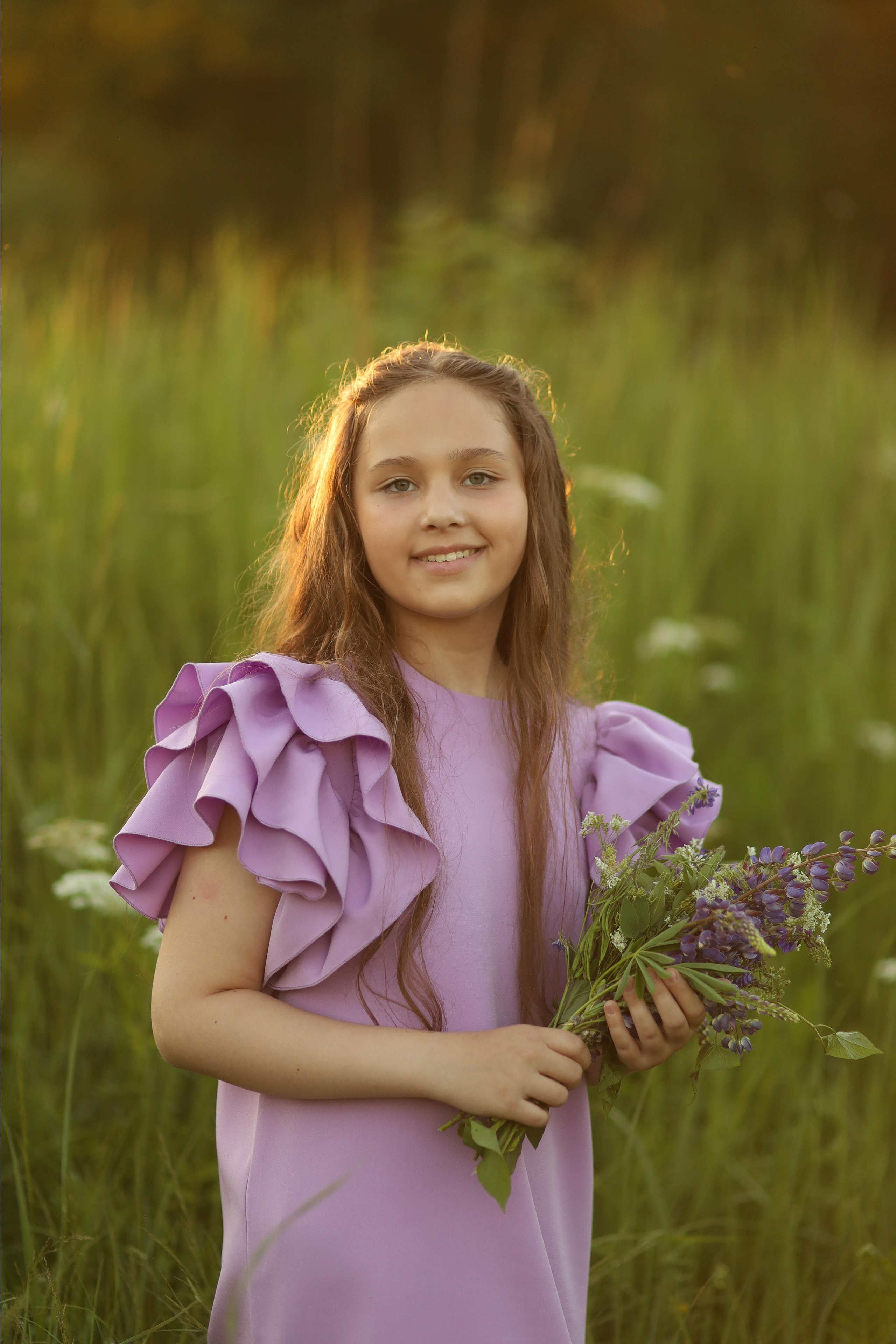 В цветах. Детский сказочный фотограф Ярославль