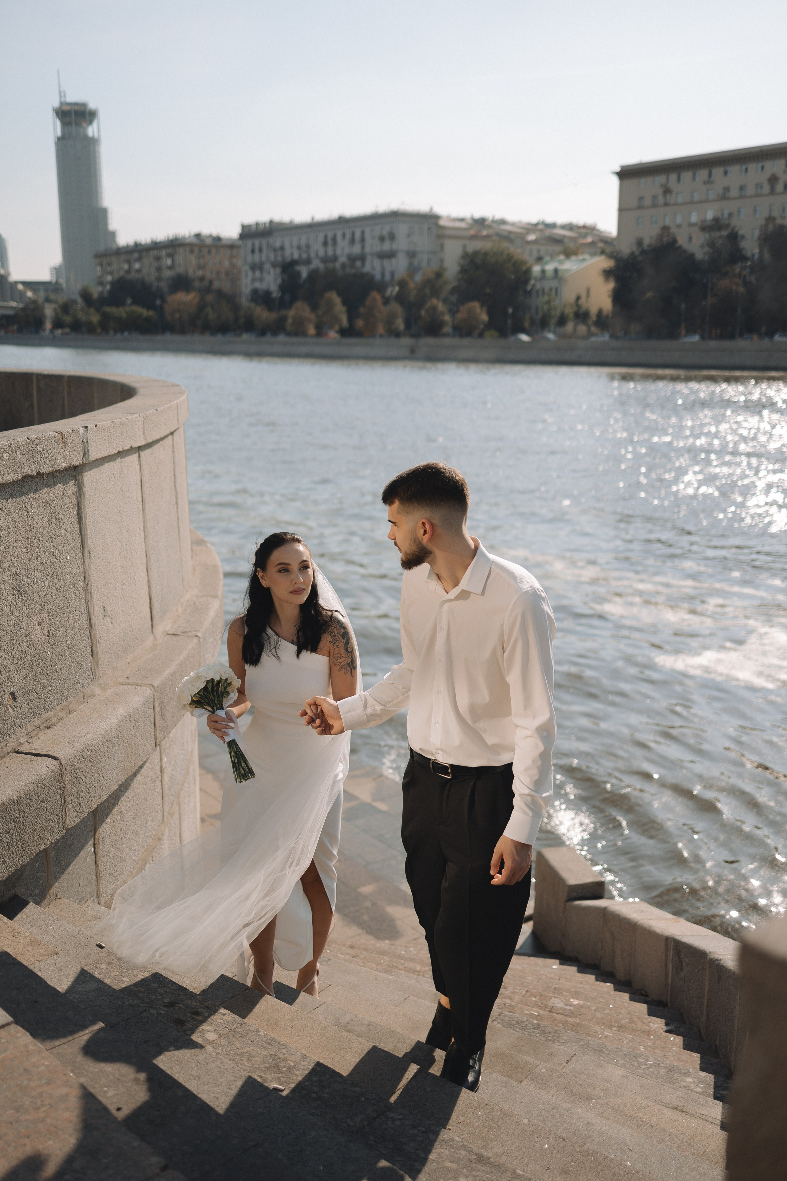 Милена и Филипп (2024). Свадебный и семейный фотограф в Москве Яна Шувалова