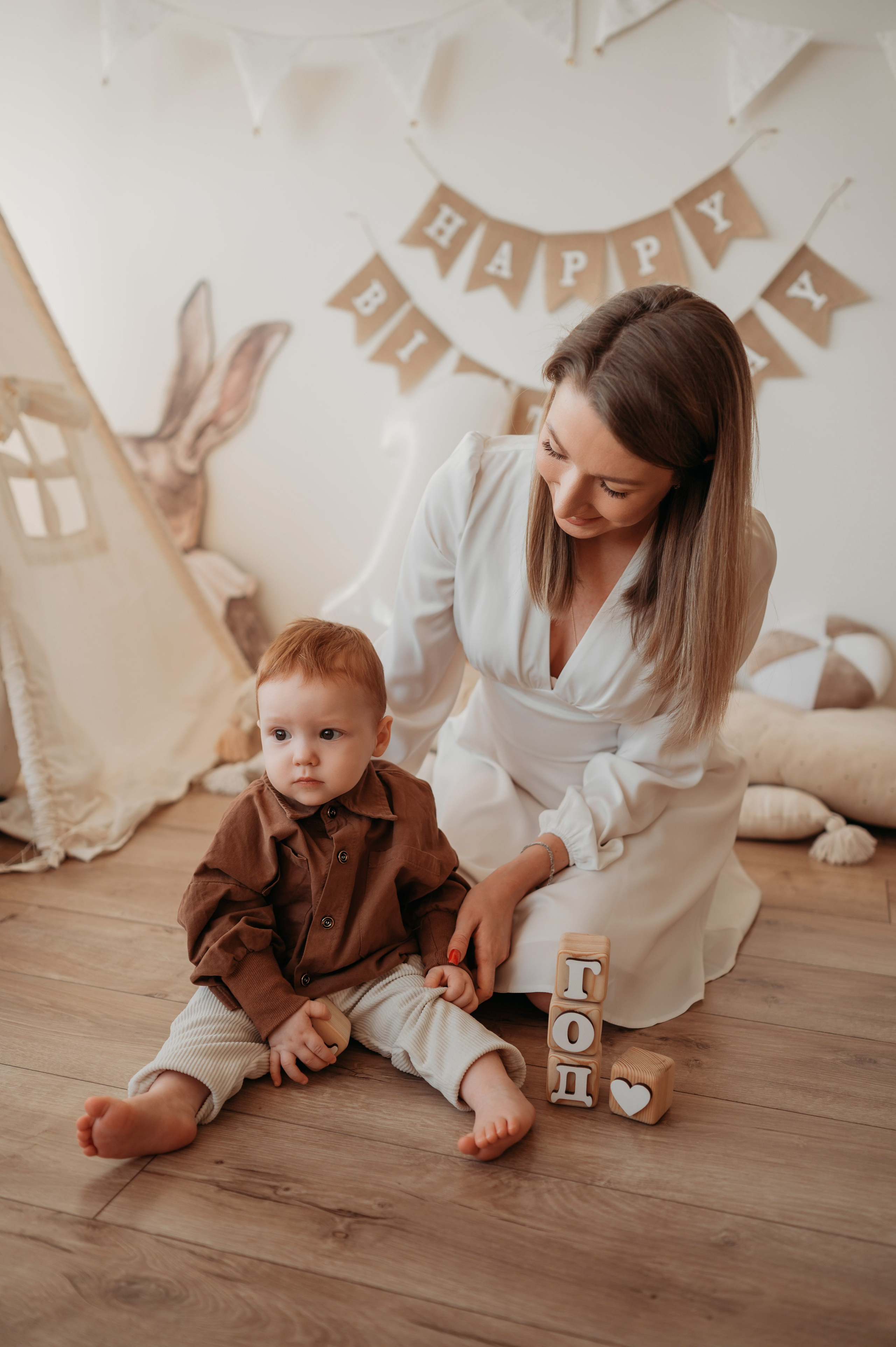 Годик Никиты. Дьяконова Валерия семейный и детский фотограф в Санкт-Петербурге