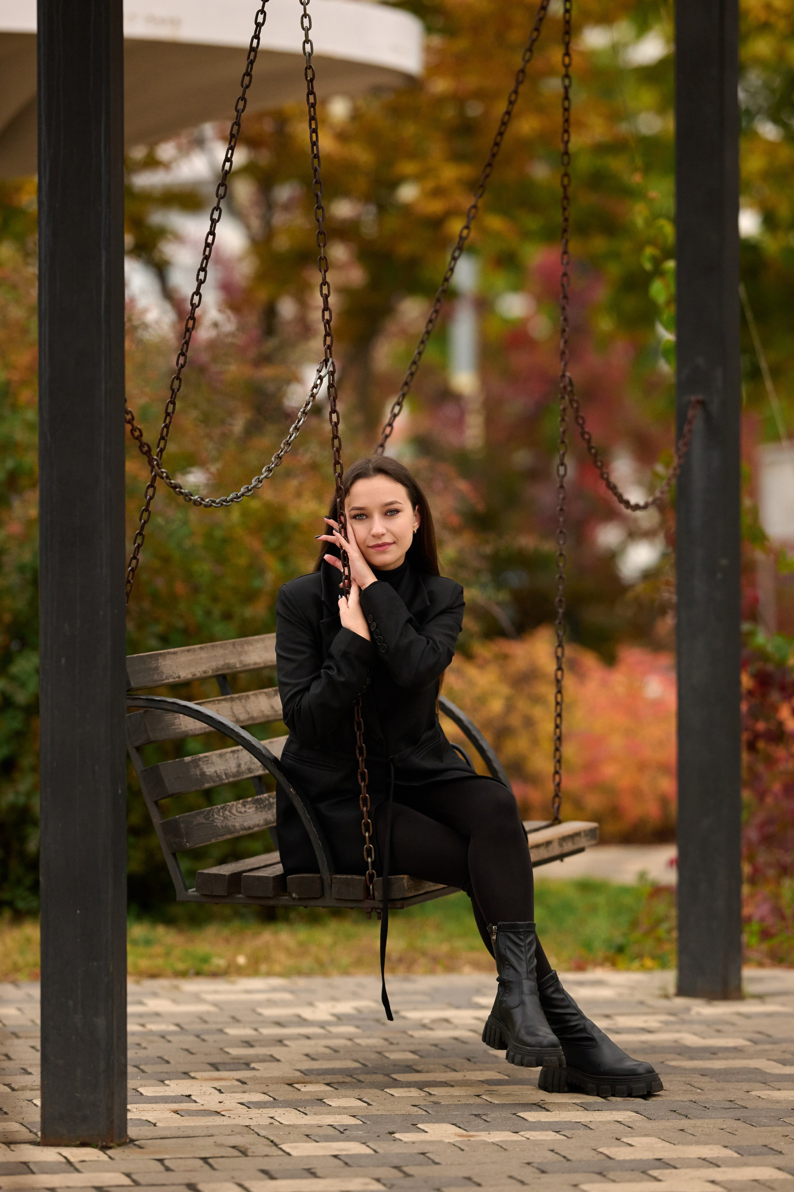 Фотосессия в золотой осени Старого Оскола. Профессиональный фотограф Старый Оскол, Губкин — свадьба, венчание, крещение, юбилей и день рождения