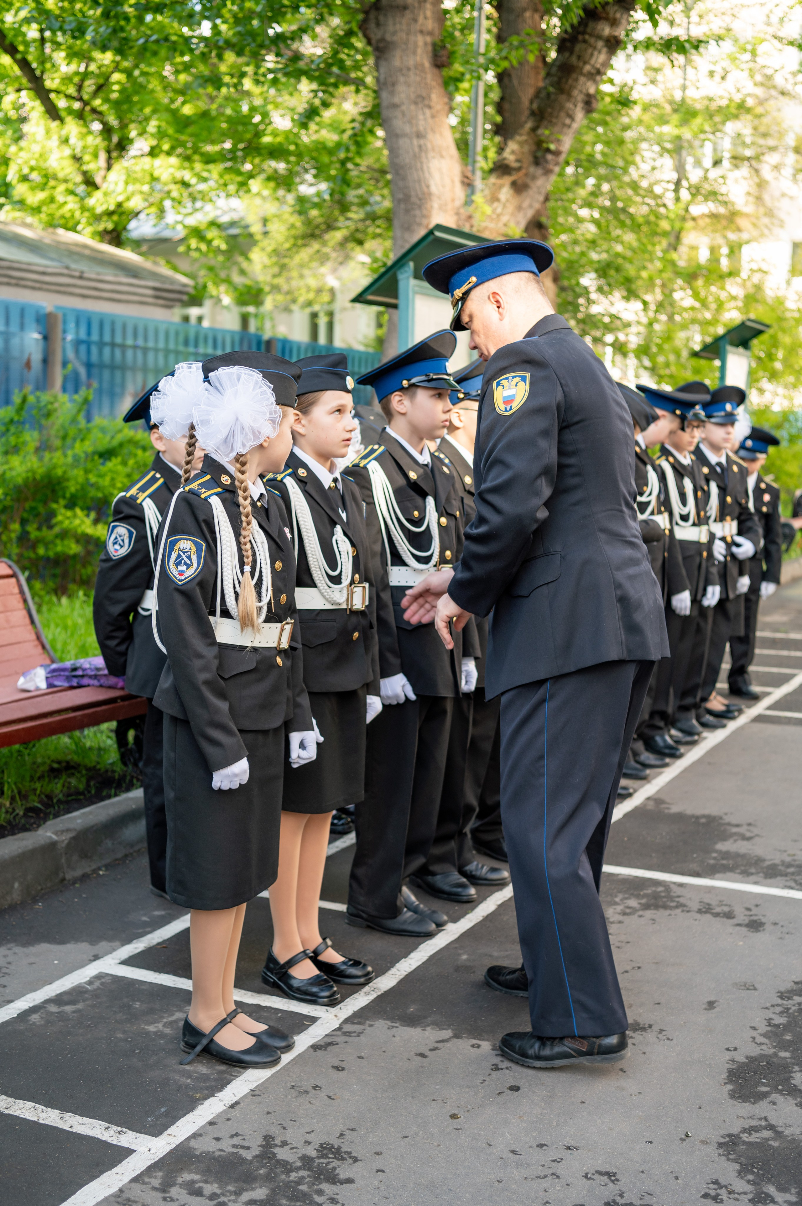 Фотосессия Присяги кадетов «Школа 1231 им. В. Д. Поленова». Детский и семейный фотограф г. Москва Оксана Катаджи