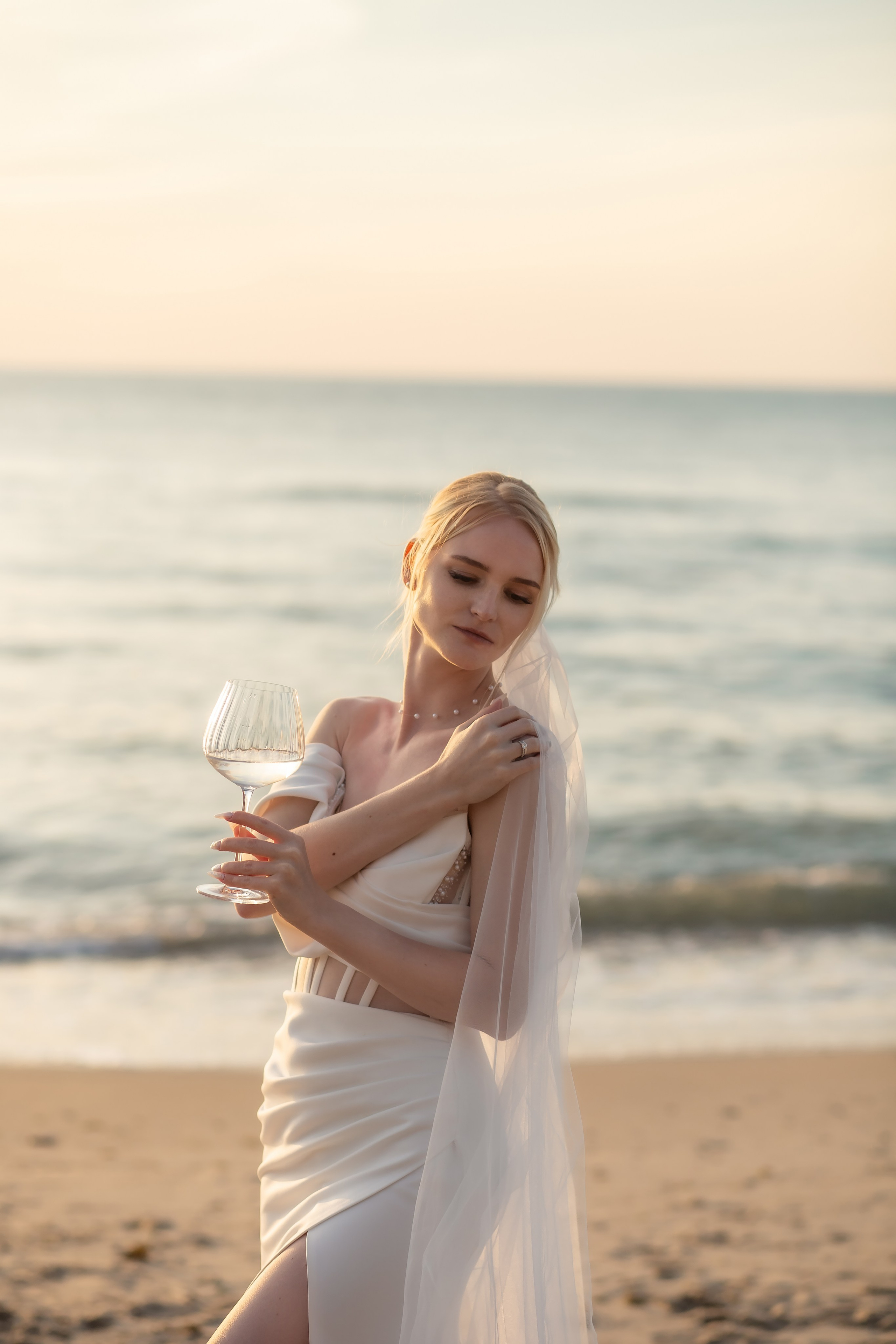 Александра и Влад. На закате. Фотограф в Калининграде Решетникова Алина