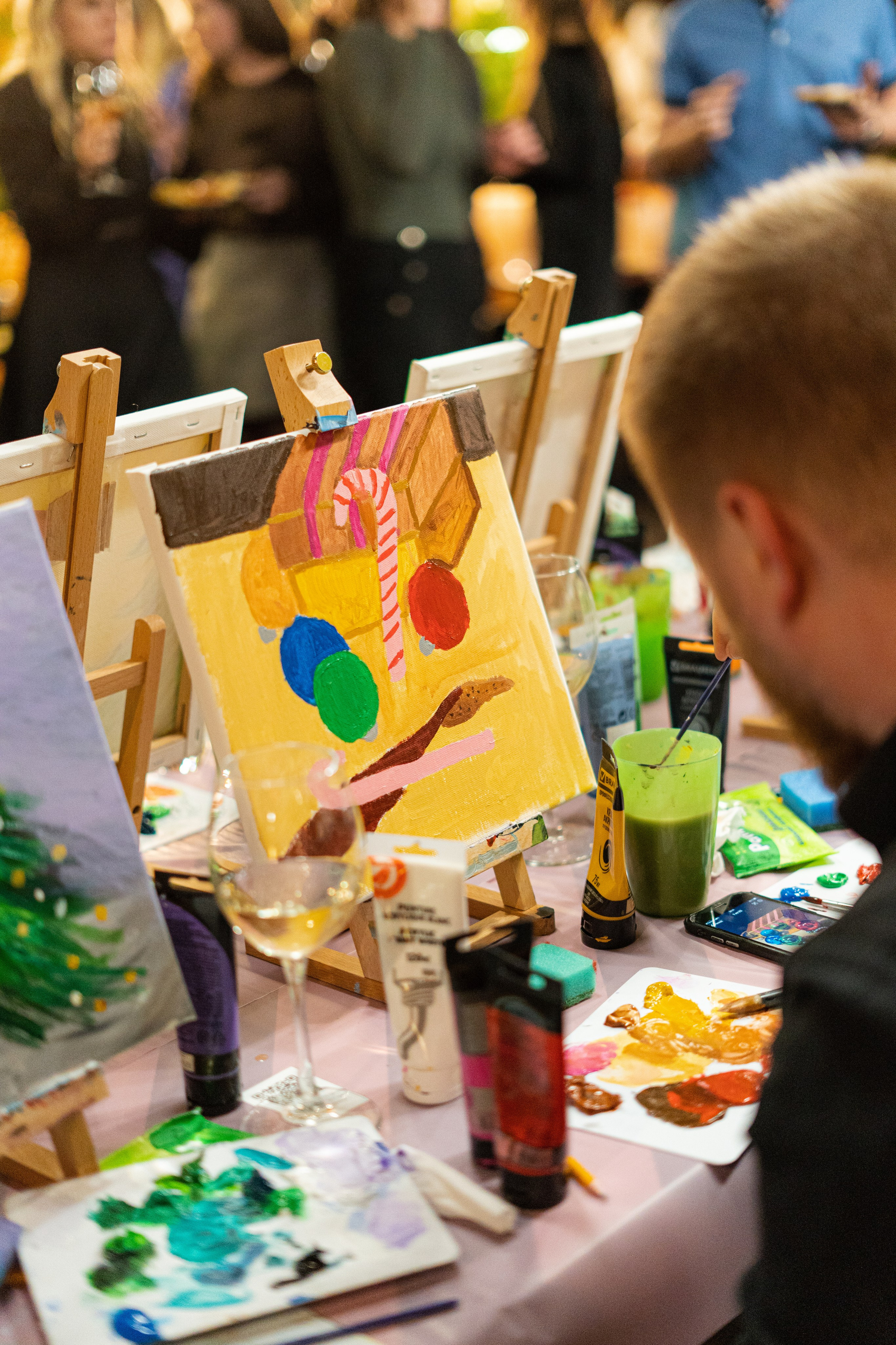 Корпоратив Teach Me Art 2. Портретный фотограф в Москве и Санкт-Петербурге Арина Чех