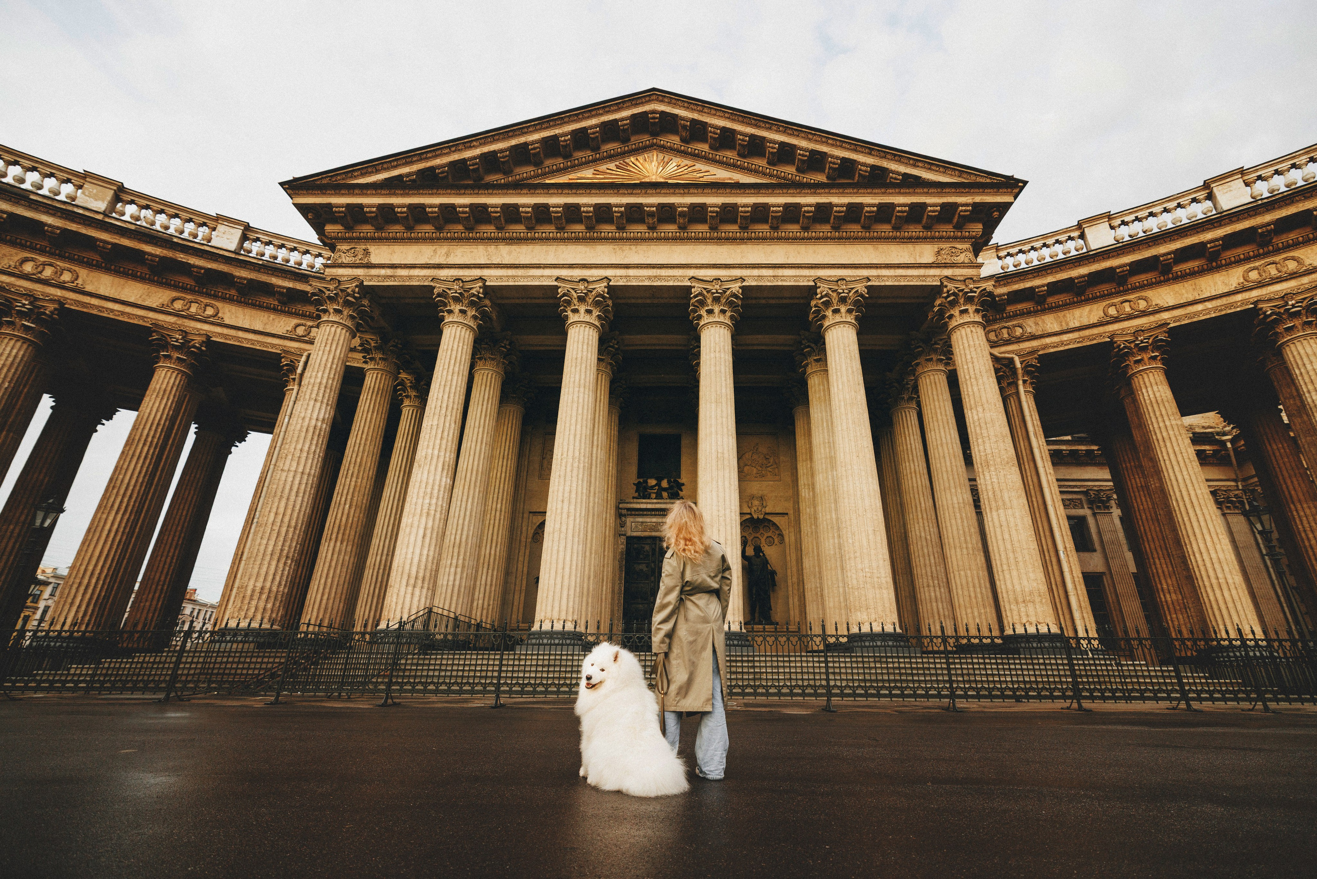 Женя и Цезарь. Фотограф анималист Осипчикова Мария