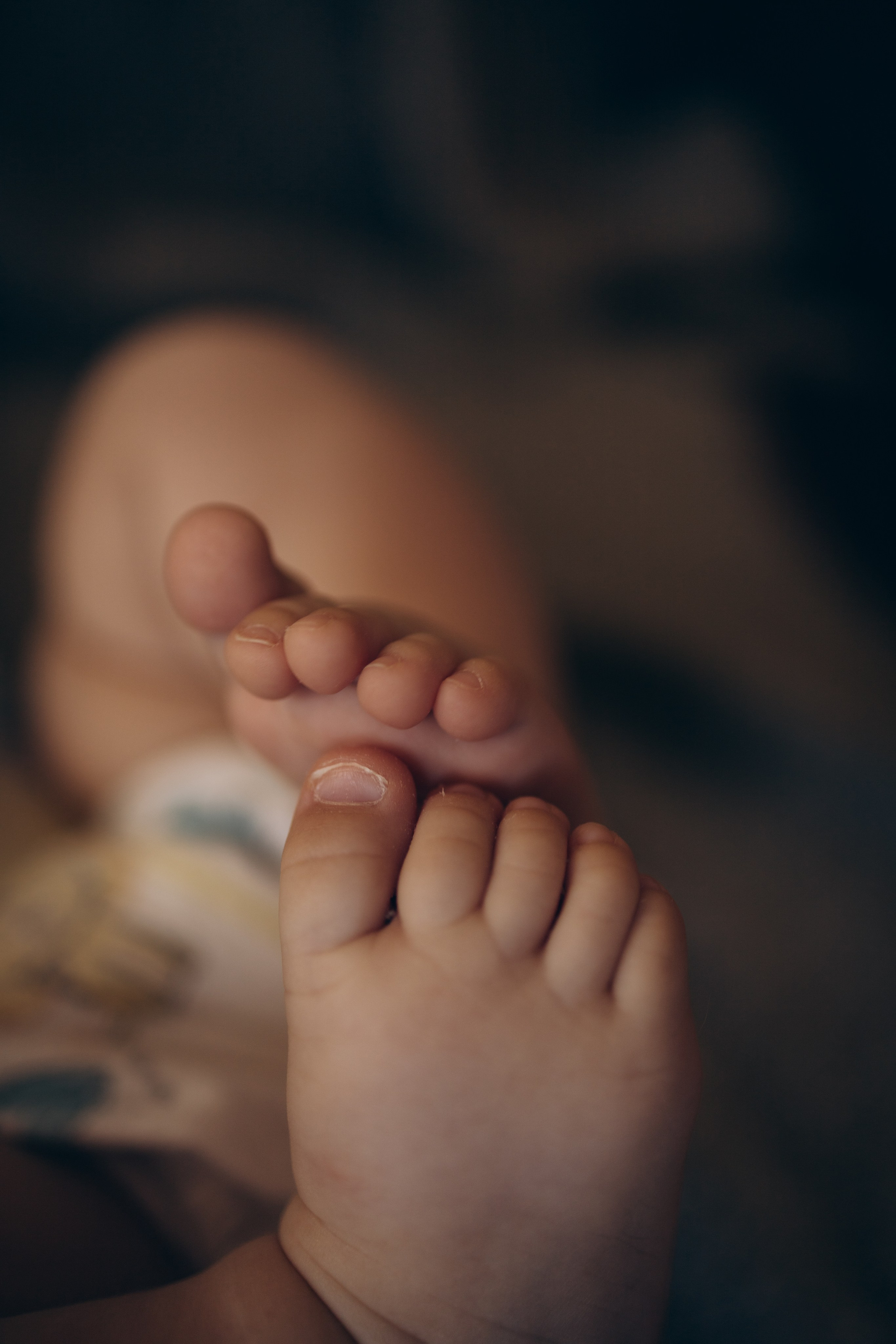 детские ножки малыша