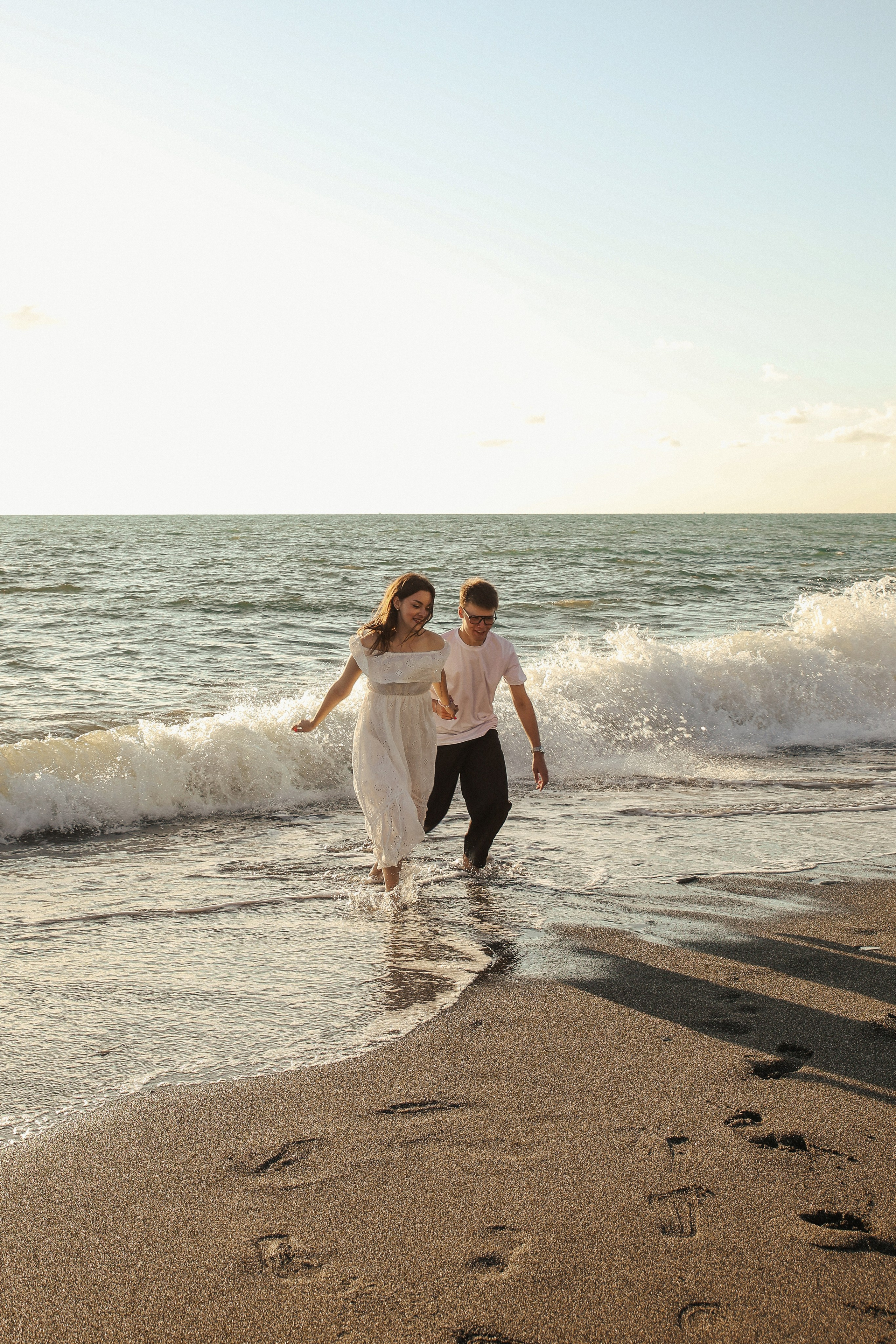 Love story на берегу моря. Фотограф Сочи/ Сириус/ Красная поляна