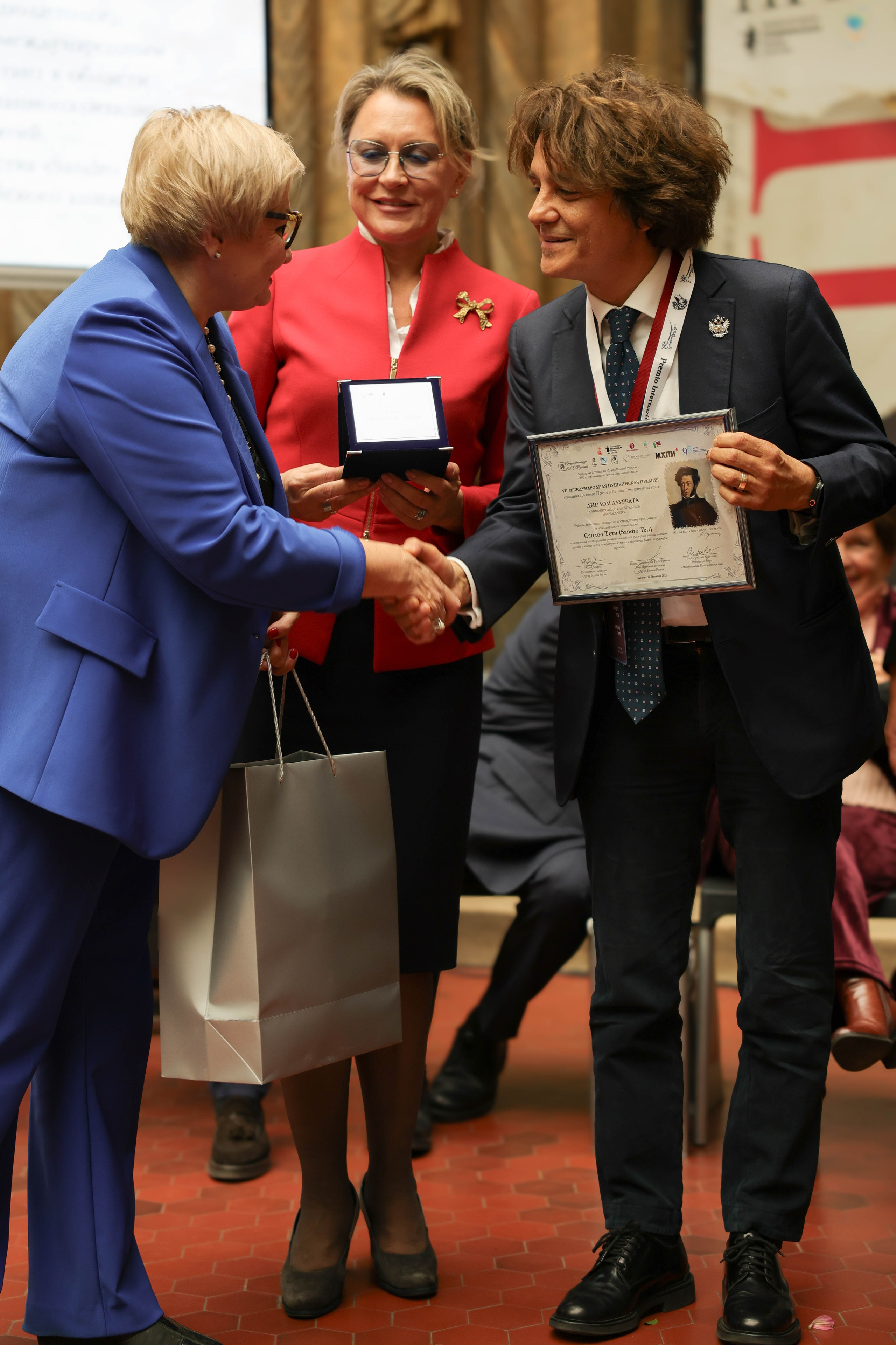 Пушкинская премия. Фотограф Шурыгина Эльвира Москва