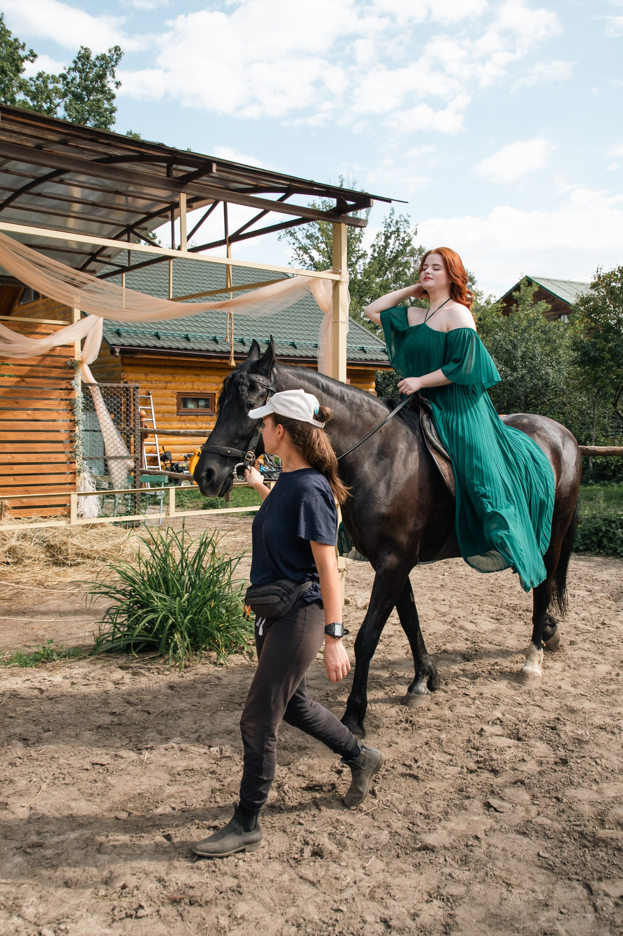 Фотосессия с лошадкой Пенкой