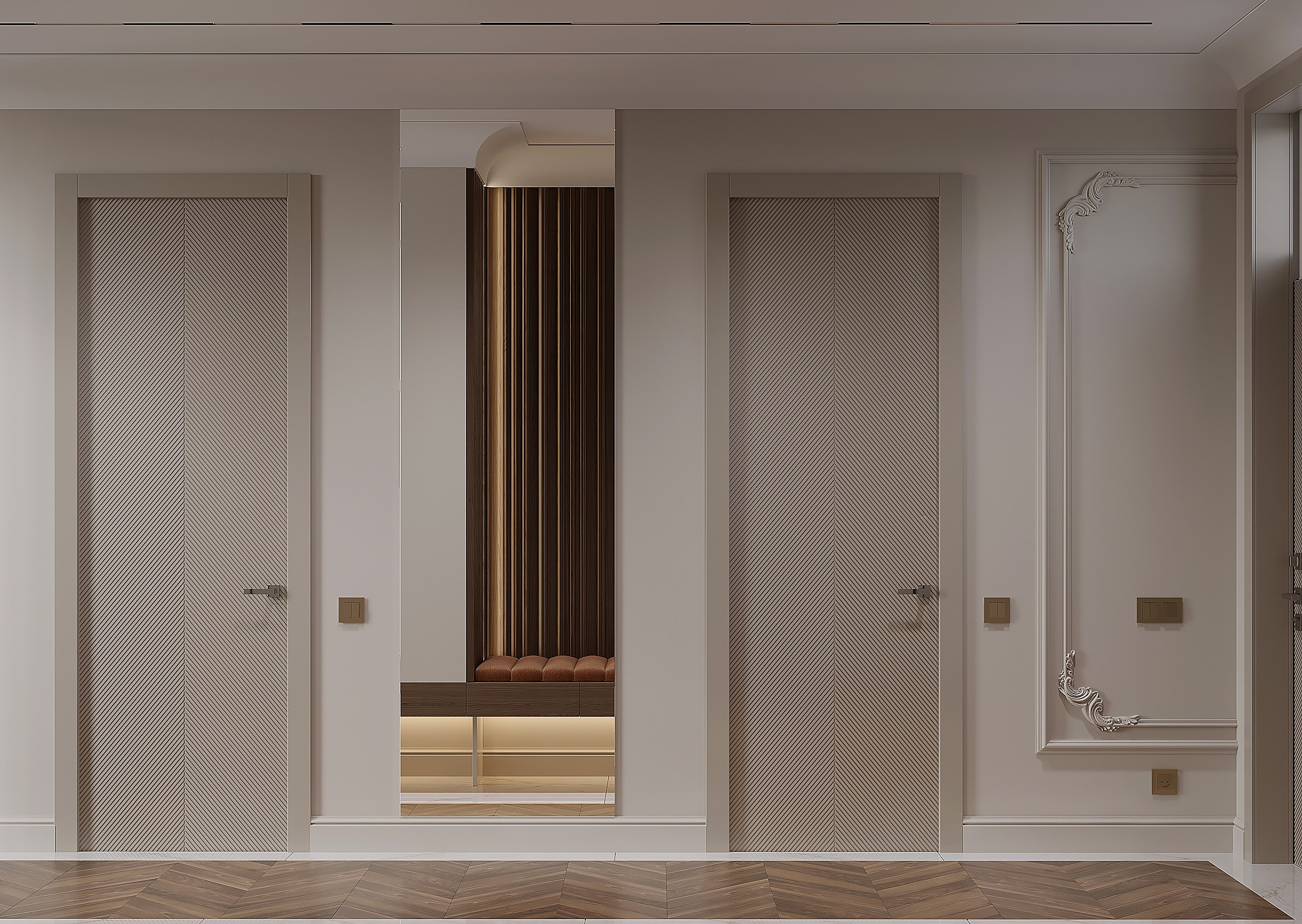 Жилой дом НОВЫЕ ВЁШКИ, 360 м² | МОСКВА. Design interior-Samsonyan R