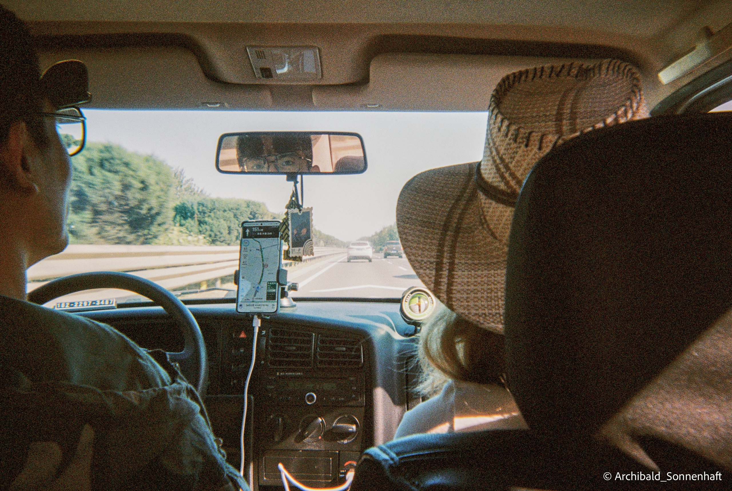 One film reel. Photographer in Guangzhou, China. Archibald Sonnenhaft