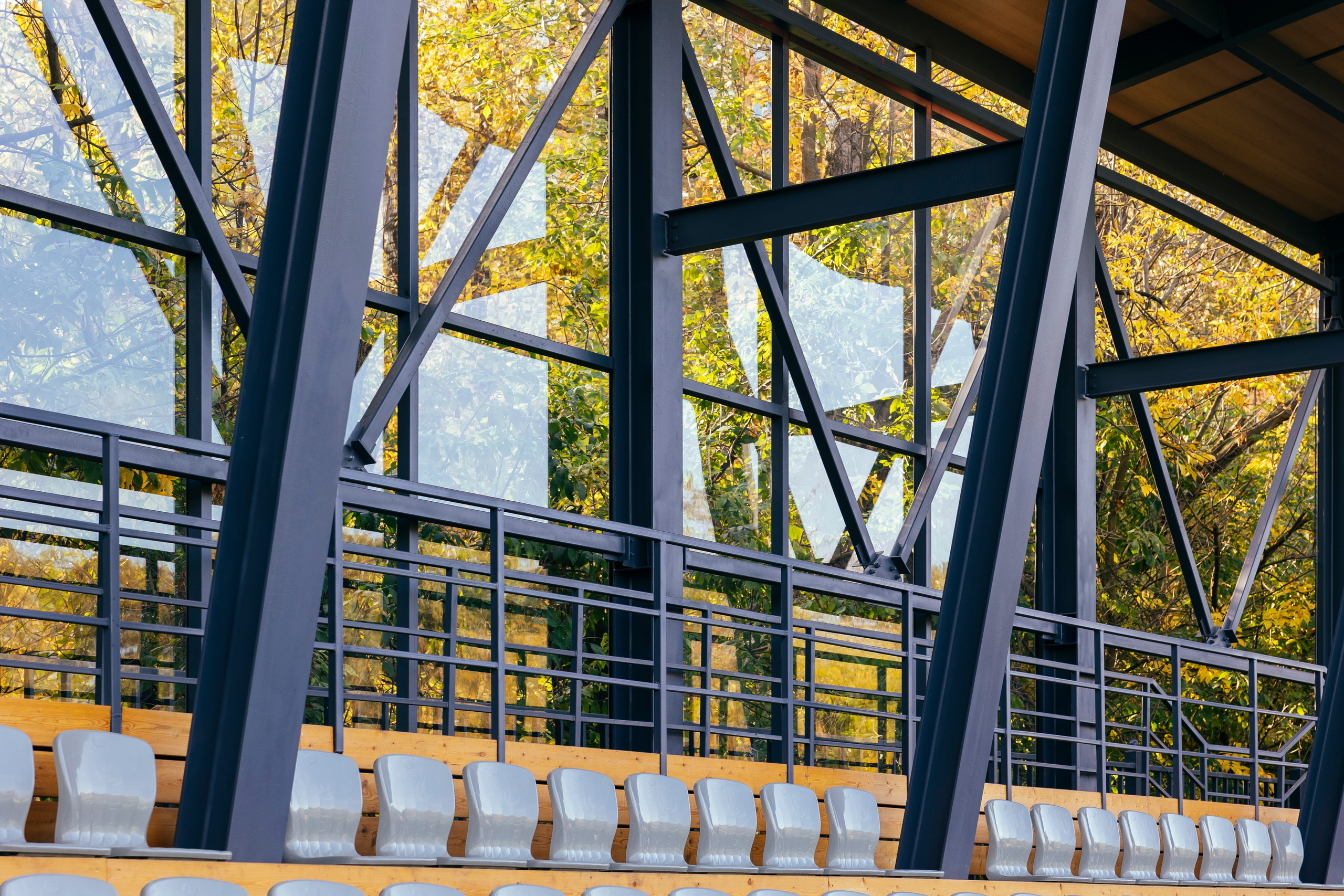 Фотосъемка для архитектурного бюро А4 «Стадион Свиблово». Фотограф Георгий Нигматулин