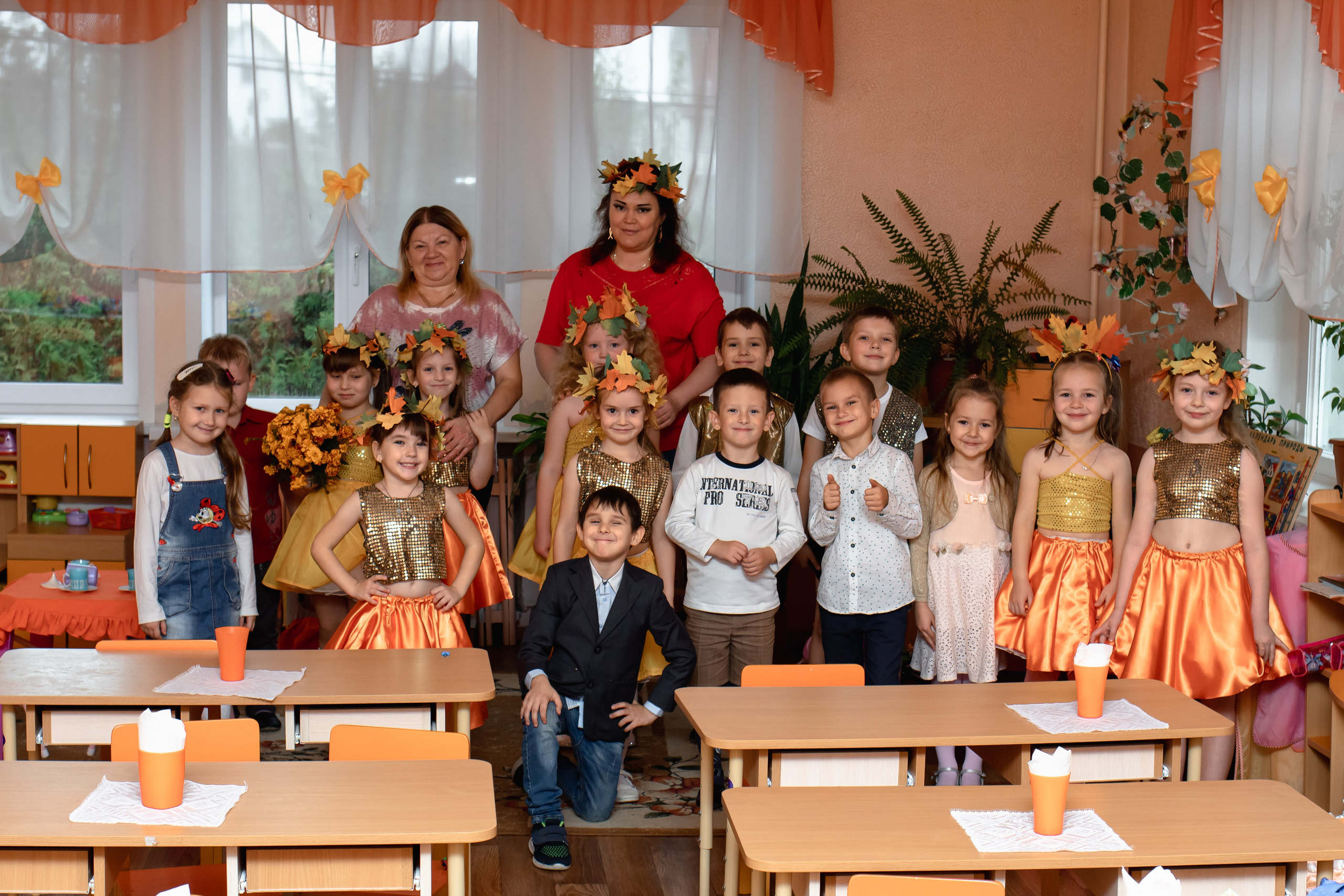 Осенний праздник в детском саду. Маргарита. Семейный фотограф в Минске Приболовец Светлана