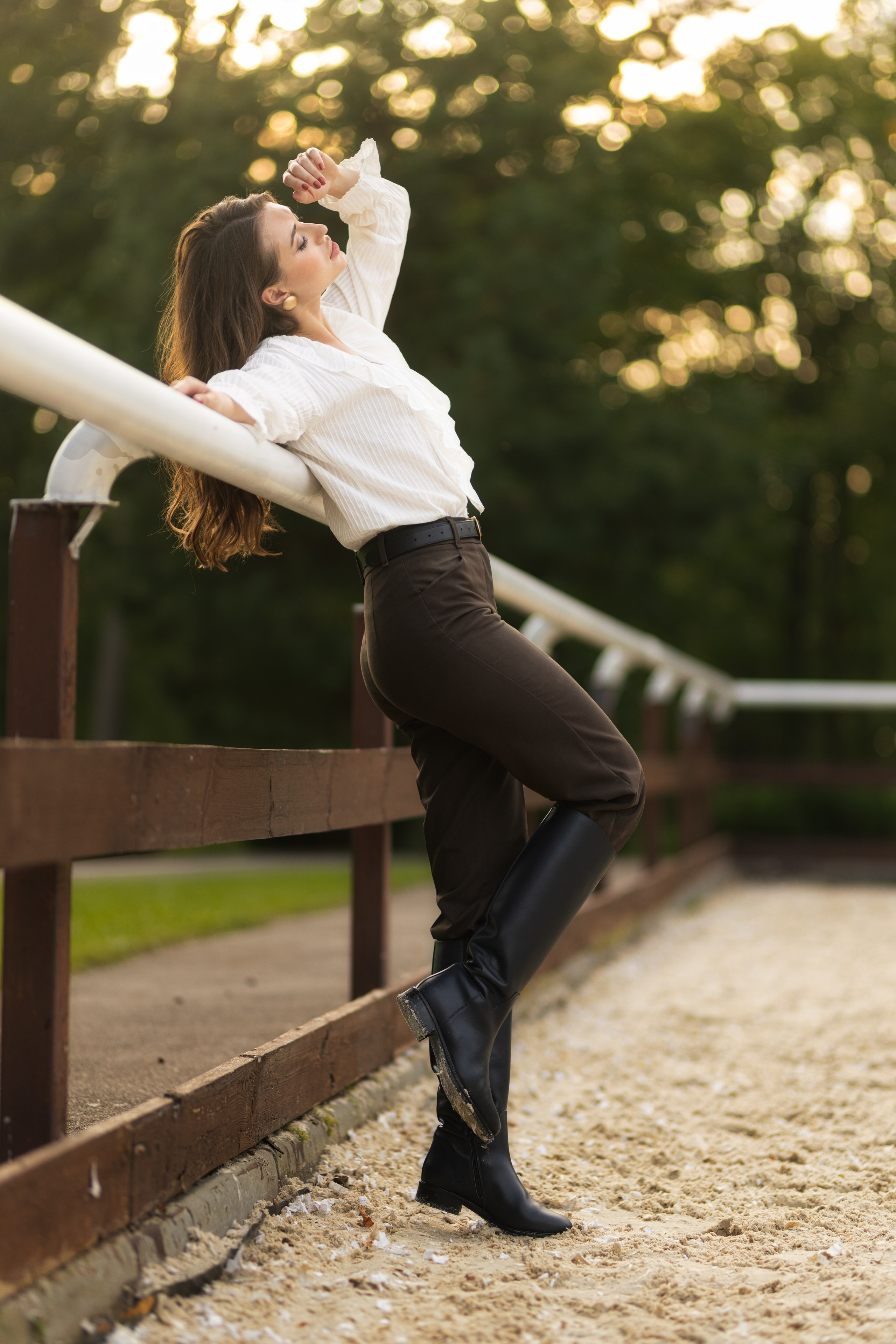 Фотосессия с лошадью для Анастасии в формате для «себя». Дмитрий Шульгин, портретный фотограф в Воронеже