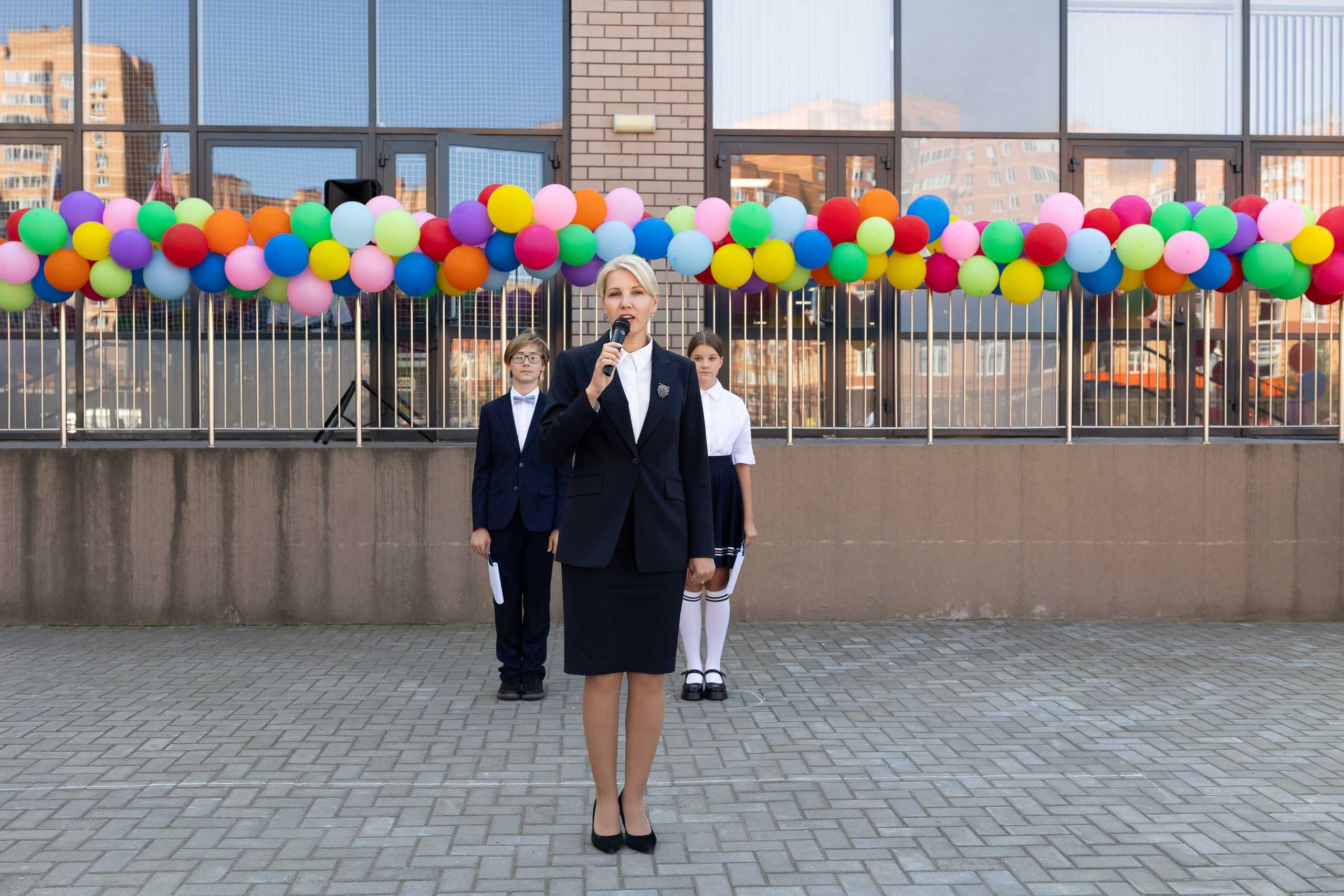 Линейка 1 сентября. Профессиональный Фотограф в Москве Андрей Славнов