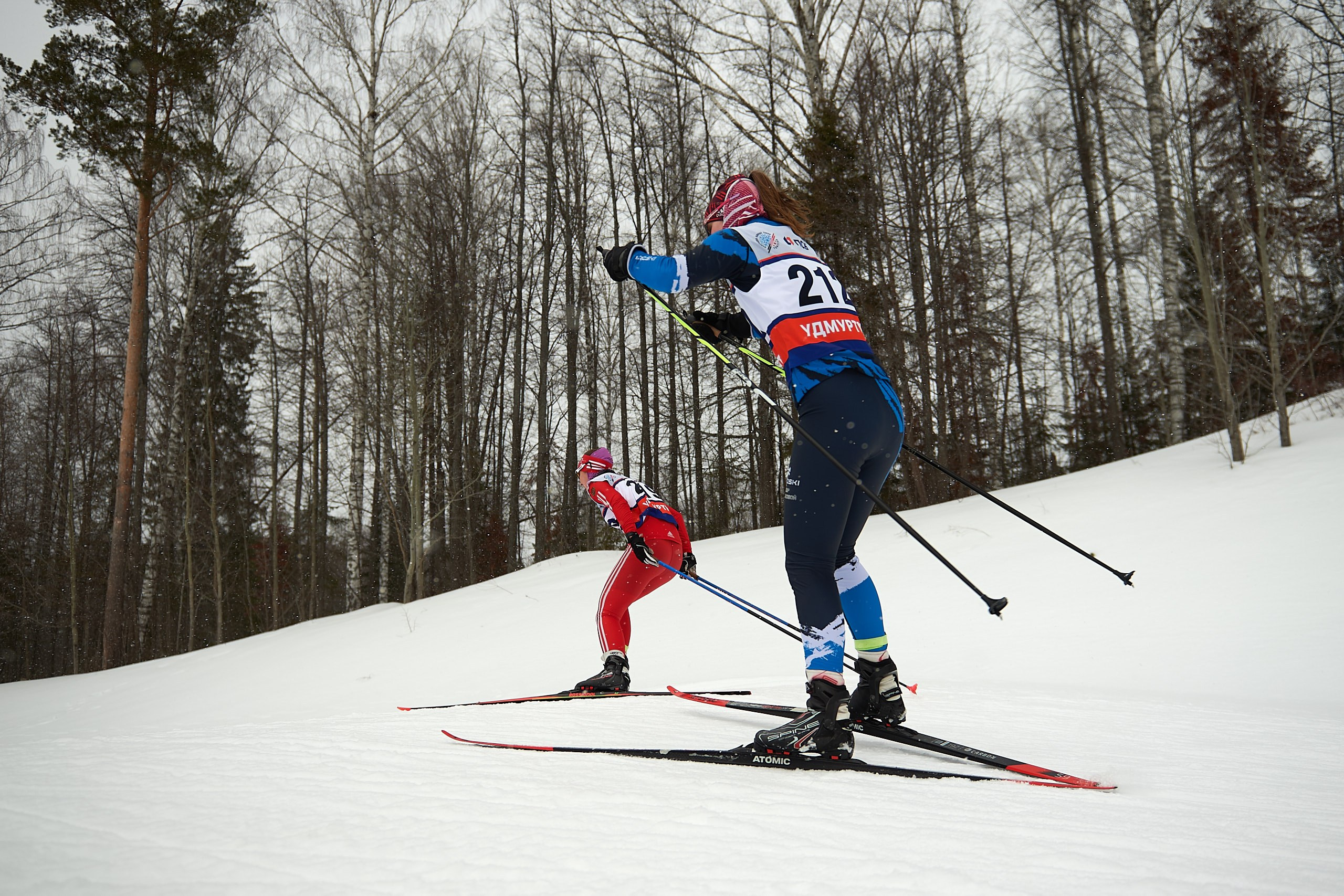 Всероссийские соревнования по лыжным гонкам «Пионерская правда». Ижевс. Спортивный репортажный фотограф в Ижевске Сергей Мерзляков