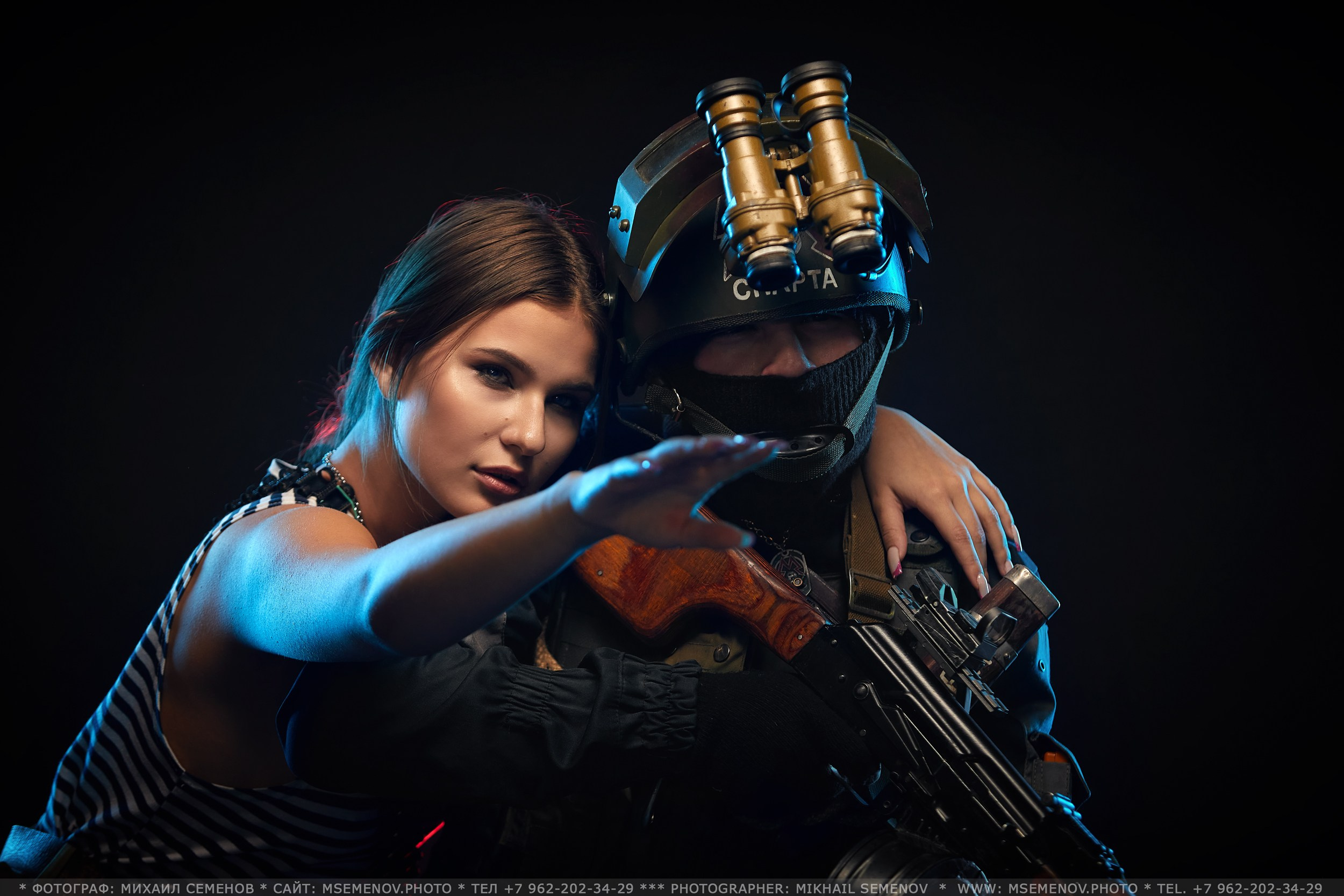 Романтическая фотосессия Степана и Анастасии. Фотограф Михаил Семенов, г. Ярославль