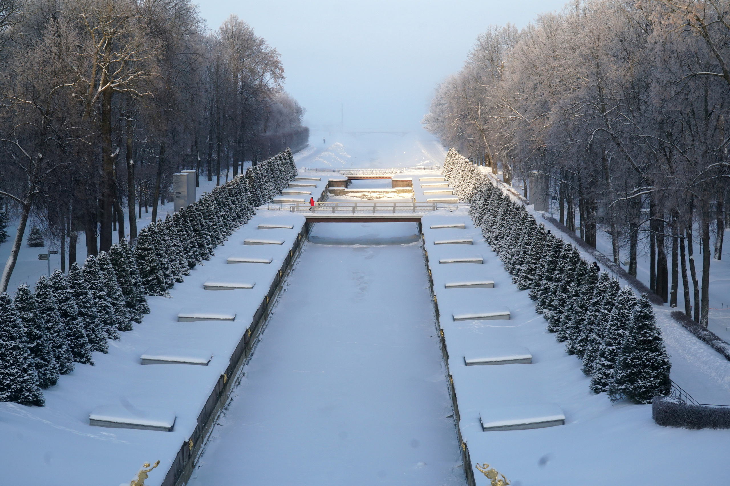 ПЕТЕРГОФ. Январь 2022. Фотограф Наталья Погодина в г. Обнинске