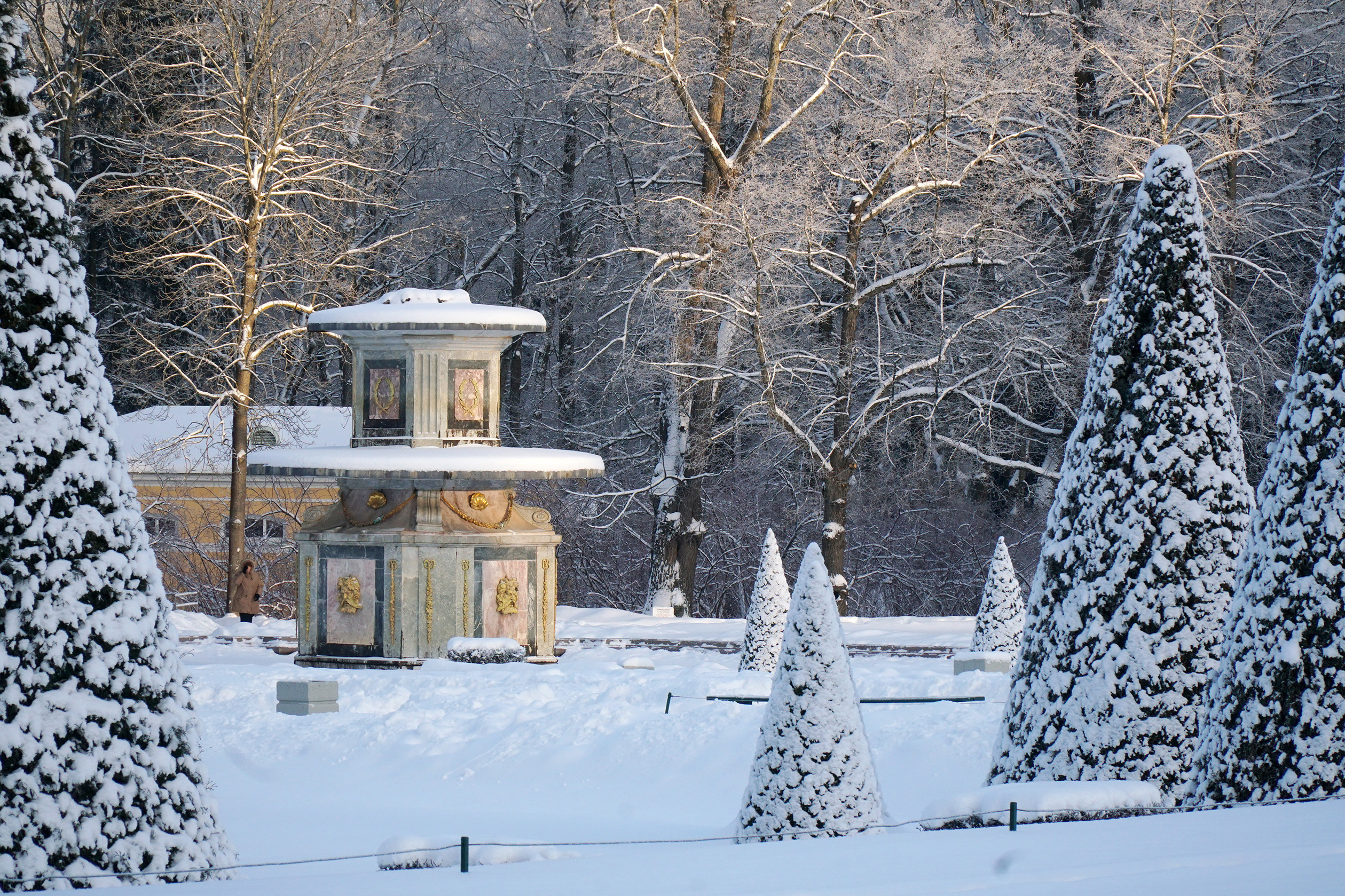 ПЕТЕРГОФ. Январь 2022. Фотограф Наталья Погодина в г. Обнинске
