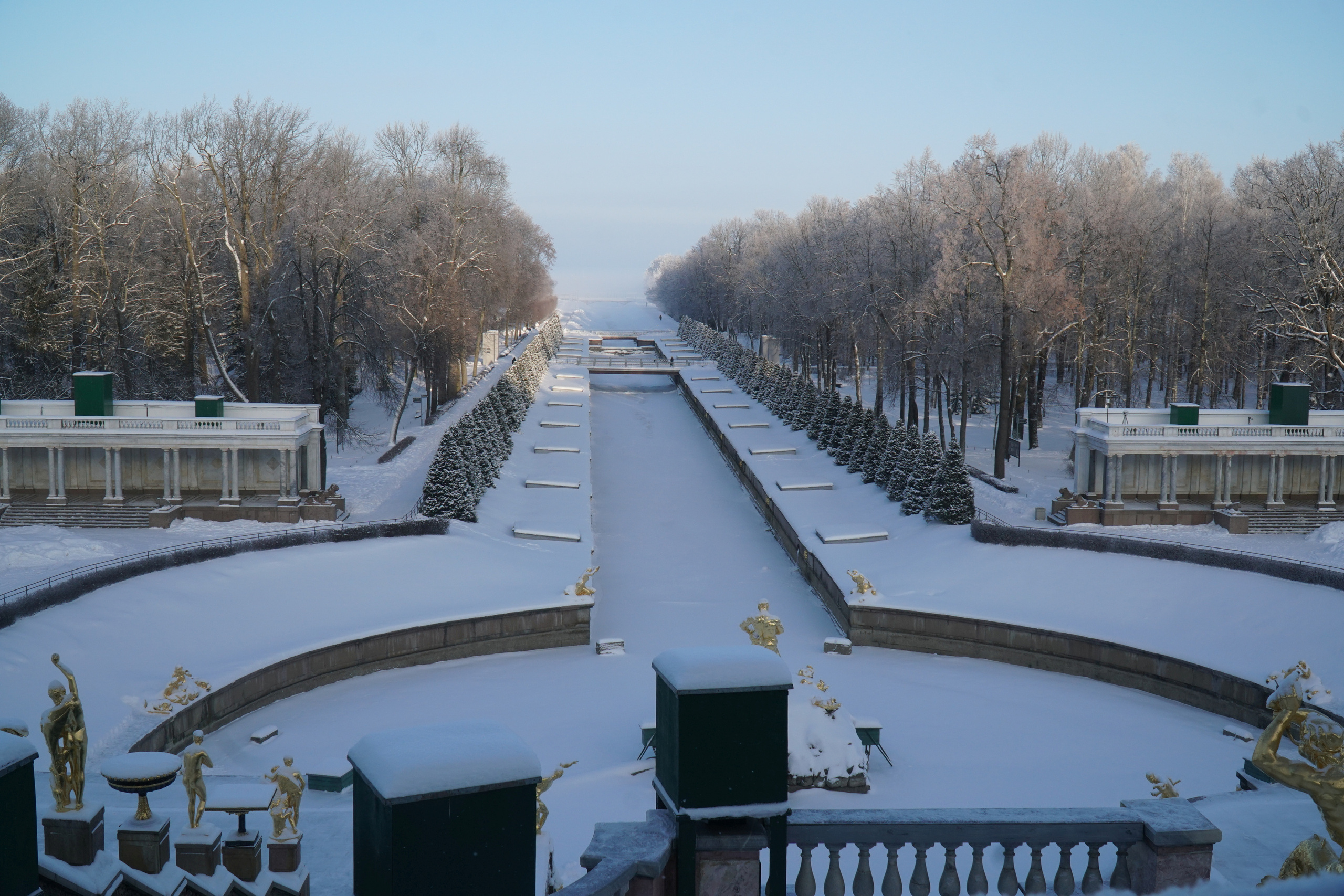ПЕТЕРГОФ. Январь 2022. Фотограф Наталья Погодина в г. Обнинске