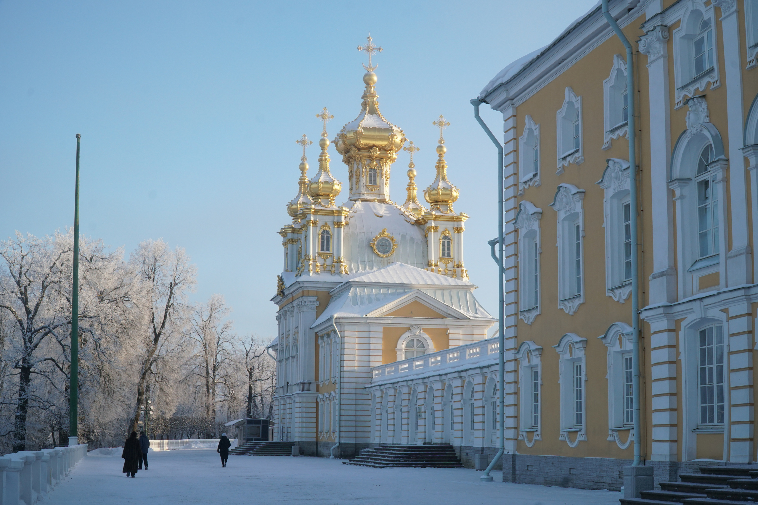 ПЕТЕРГОФ. Январь 2022. Фотограф Наталья Погодина в г. Обнинске