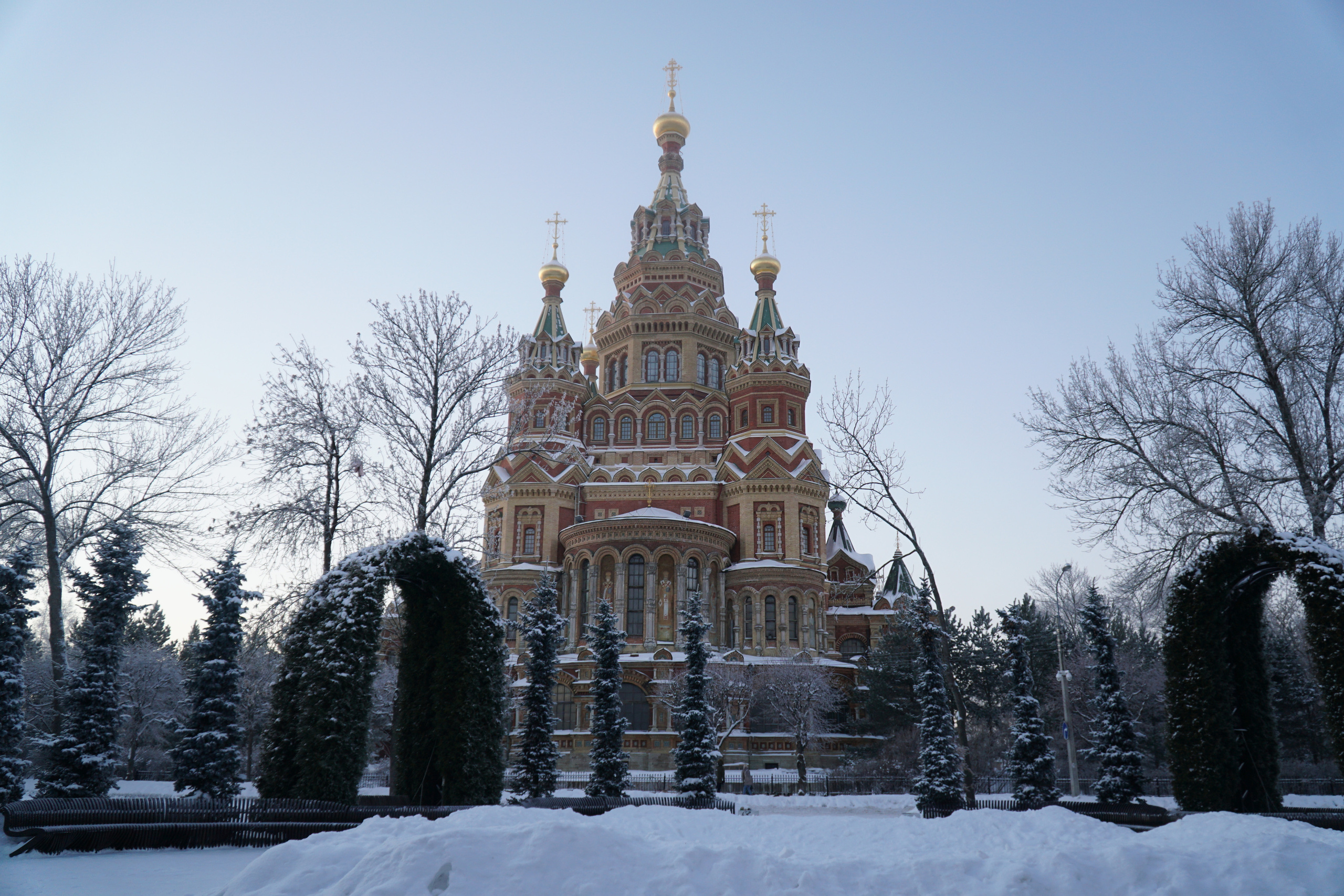 ПЕТЕРГОФ. Январь 2022. Фотограф Наталья Погодина в г. Обнинске