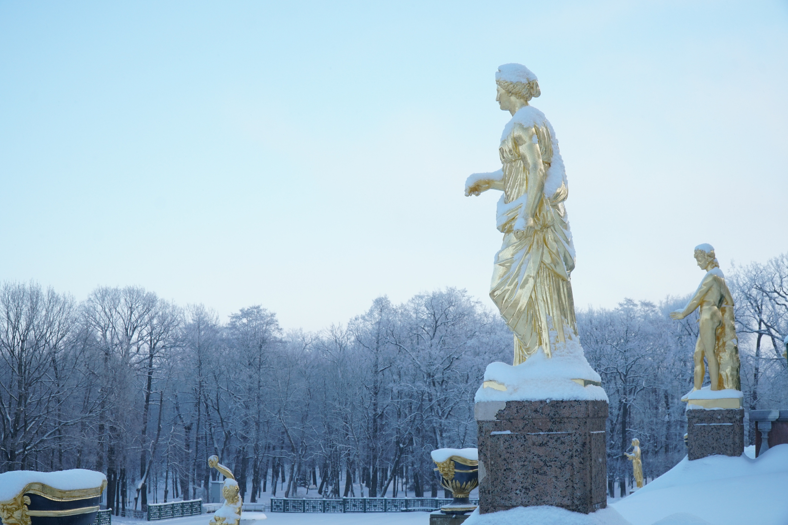 ПЕТЕРГОФ. Январь 2022. Фотограф Наталья Погодина в г. Обнинске