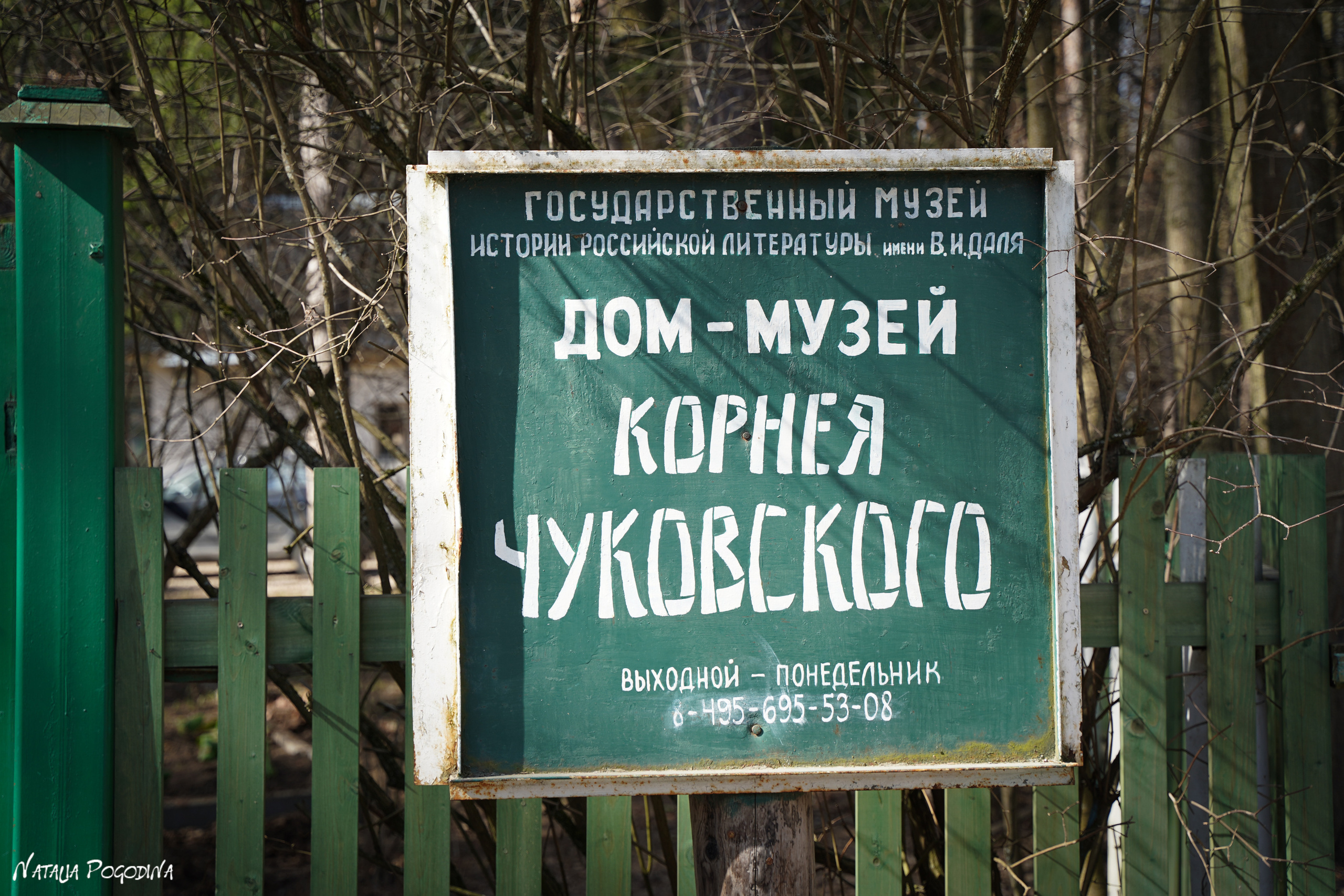 Фотопрогулка в Переделкино. Фотограф Наталья Погодина в г. Обнинске