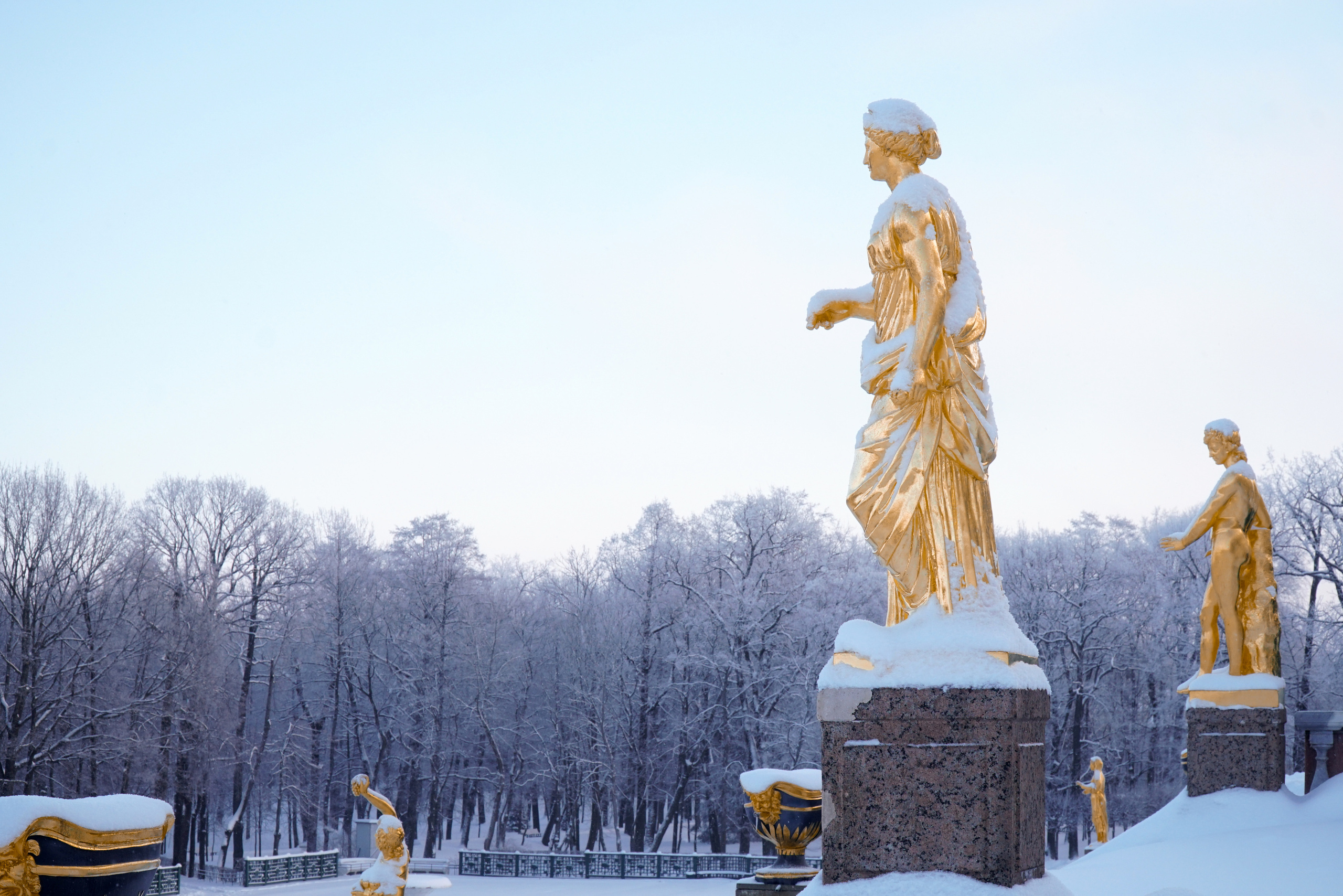 ПЕТЕРГОФ. Январь 2022. Фотограф Наталья Погодина в г. Обнинске