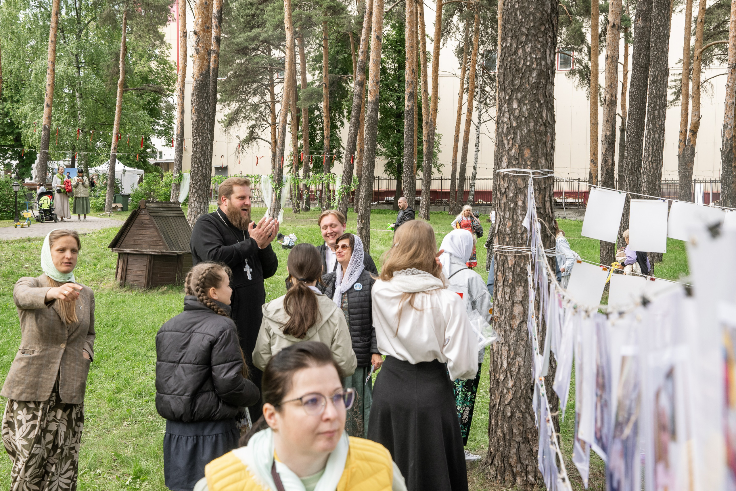 Престольный праздник в храме Троицы Живоначальной. Фотограф Москва/Подмосковье