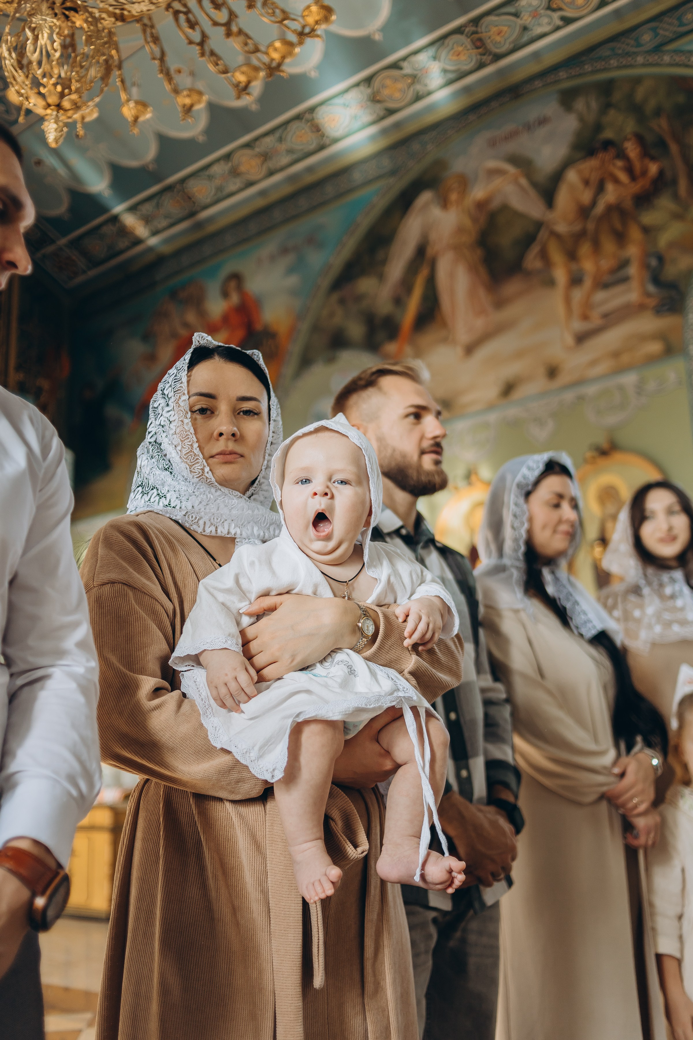 Крещение Матвея. Семейный фотограф в Волгодонске Краченцева Анна