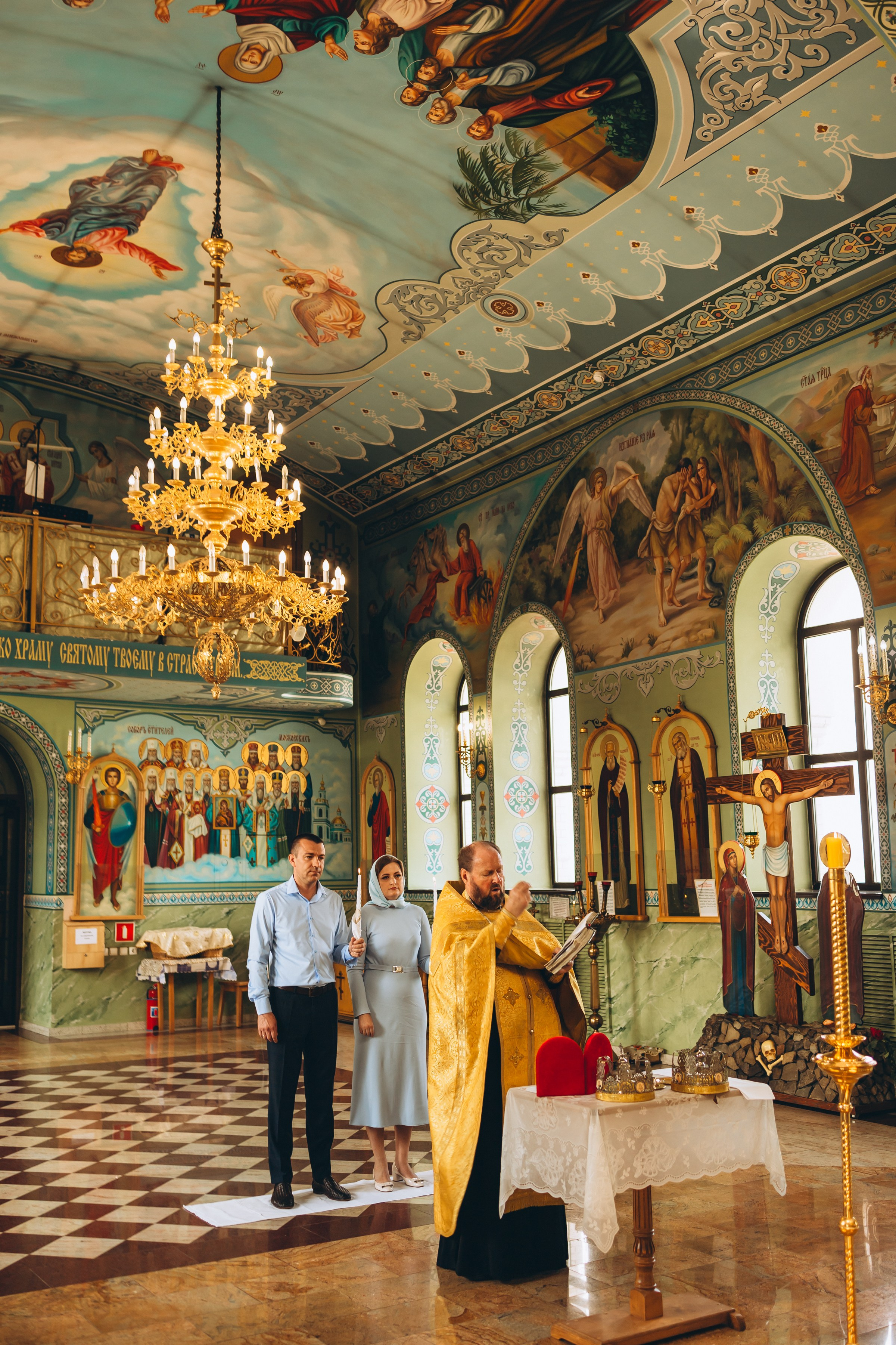 Венчание Александра и Юлии. Семейный фотограф в Волгодонске Краченцева Анна
