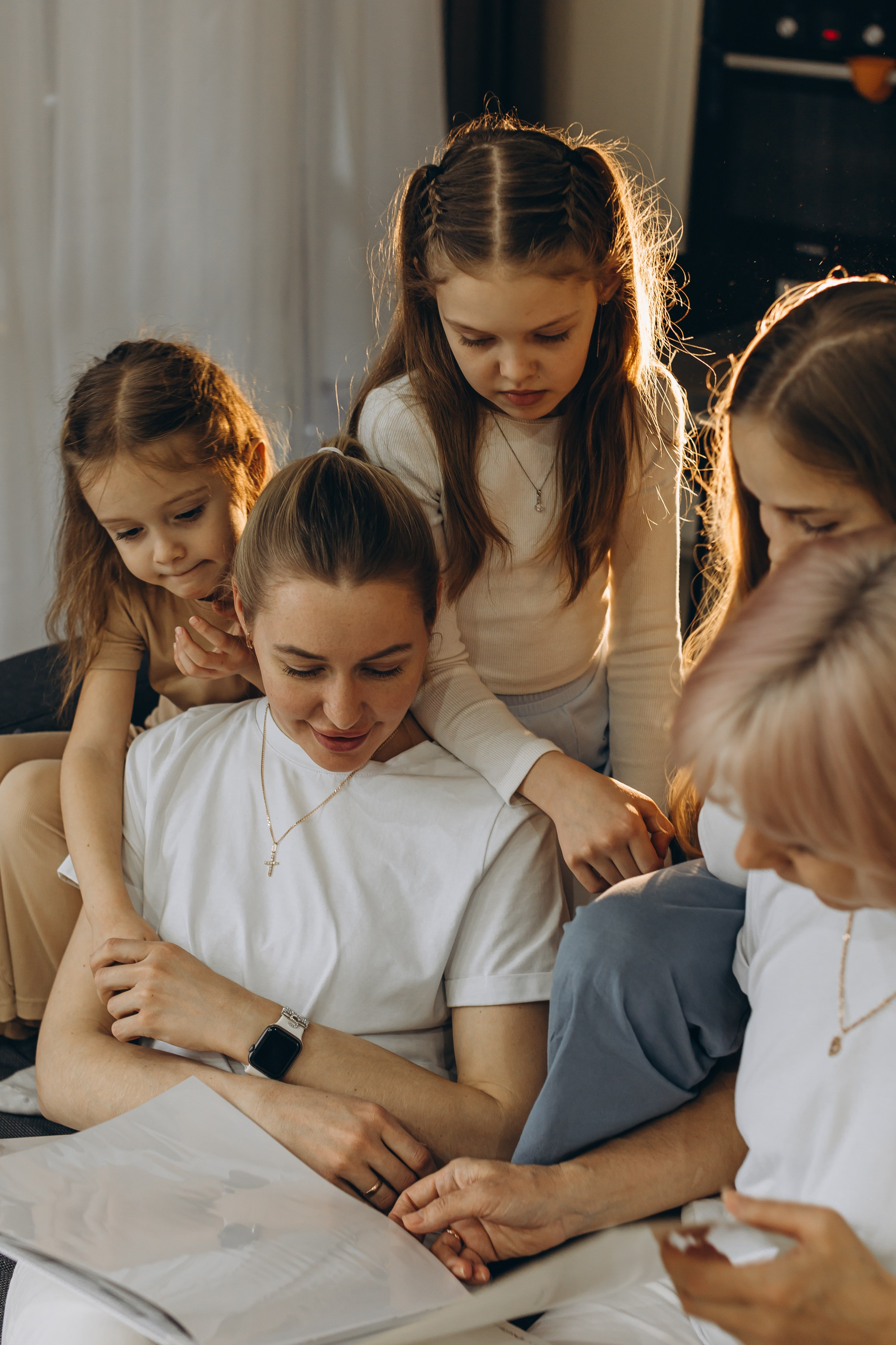 Домашняя фотосессия. Семейный фотограф в Волгодонске Краченцева Анна