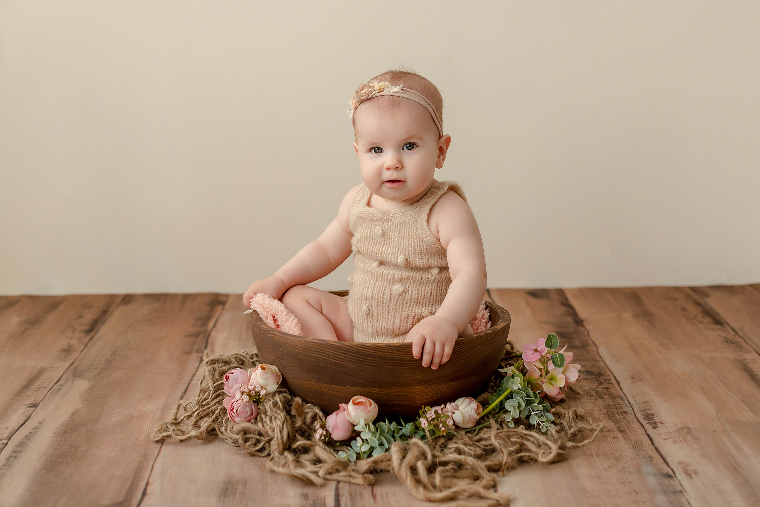 Малыши до года. Фотограф новорожденных в Тюмени